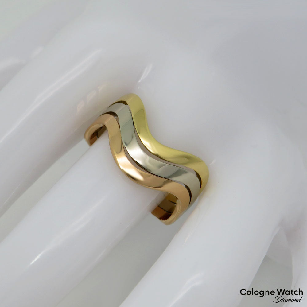 Wempe Ring in 750/18K Weiß-/Gelb und Rosegold Gr. 56