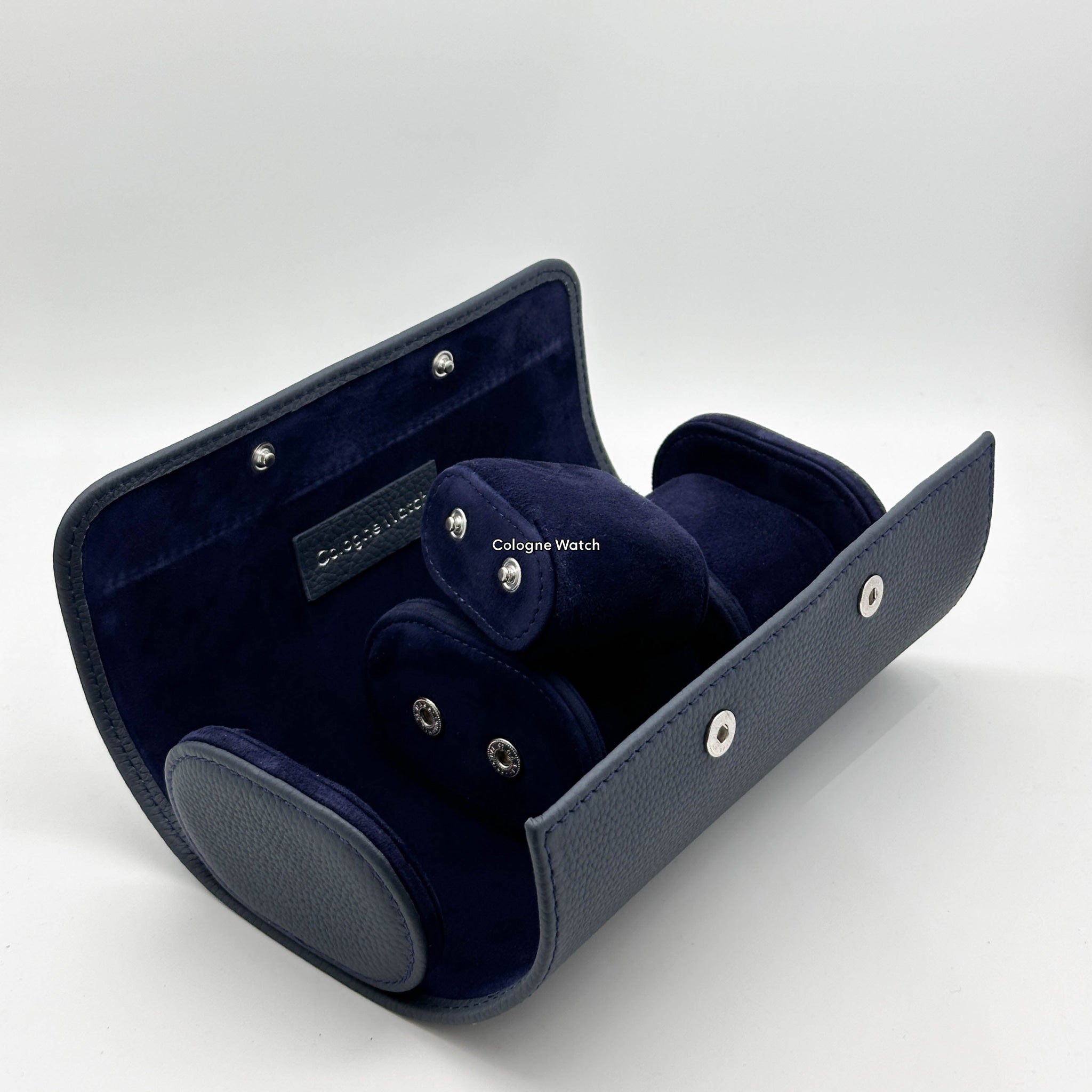 Watch Roll for 3 watches in Dark Blue