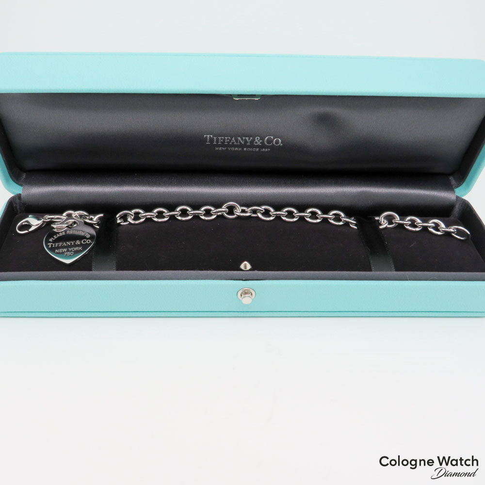 Tiffany & Co. Return to Tiffany Armband mit Brillant Besatz in 750/18K Weißgold UVP.: 15.000,-€