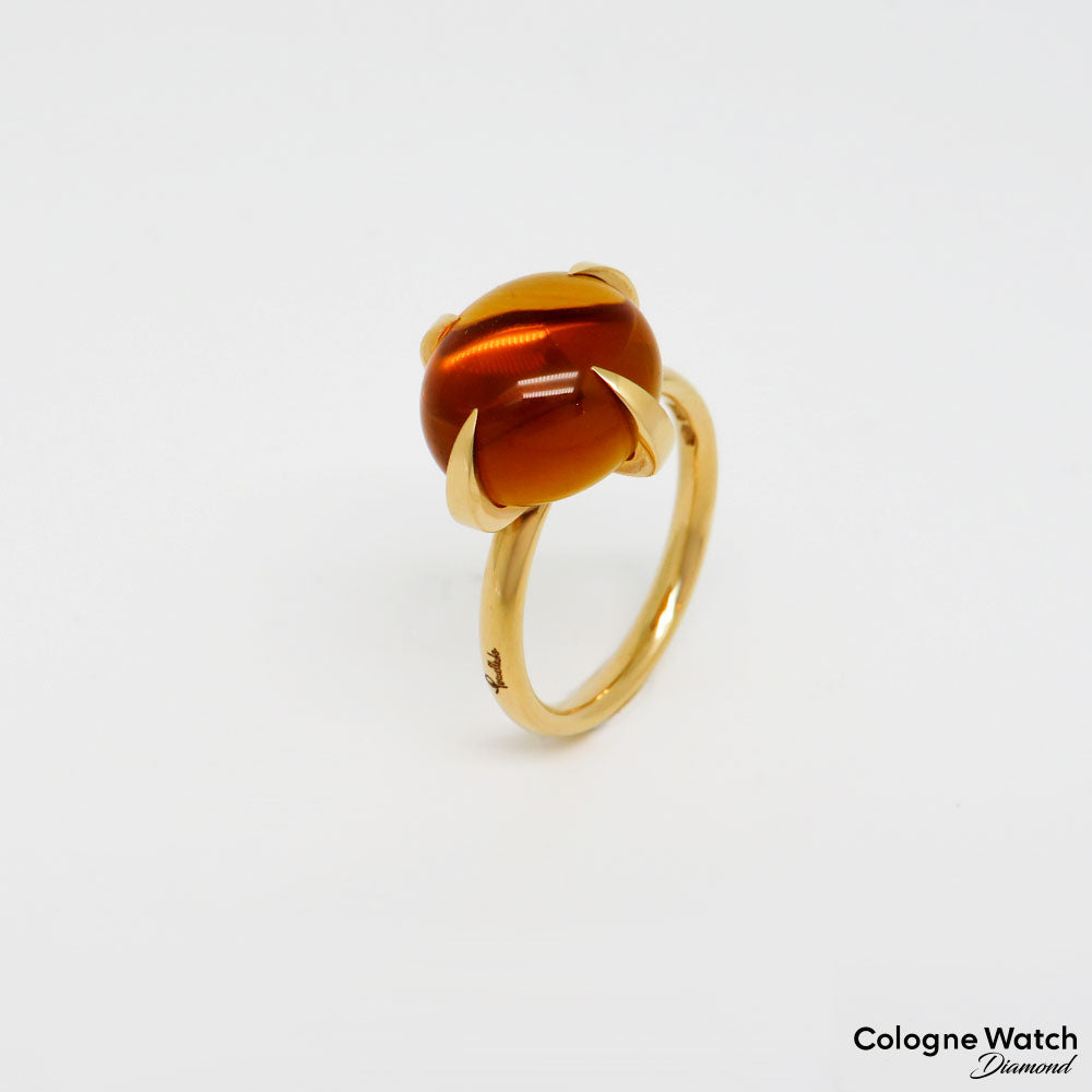 Pomellato Veleno Ring mit Citrin Besatz in 750/18K Rosegold Gr. 54 UVP.: 2.800 €
