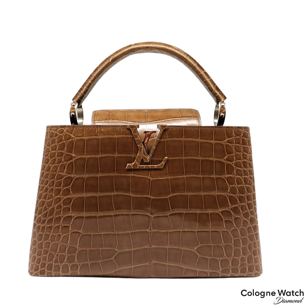 Louis Vuitton Handtasche Capucines PM Ex. Aligator B. Toupe UVP.: 31.500,- CHF