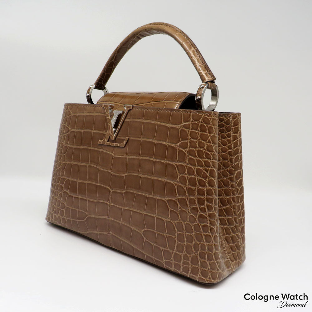 Louis Vuitton Handtasche Capucines PM Ex. Aligator B. Toupe UVP.: 31.500,- CHF