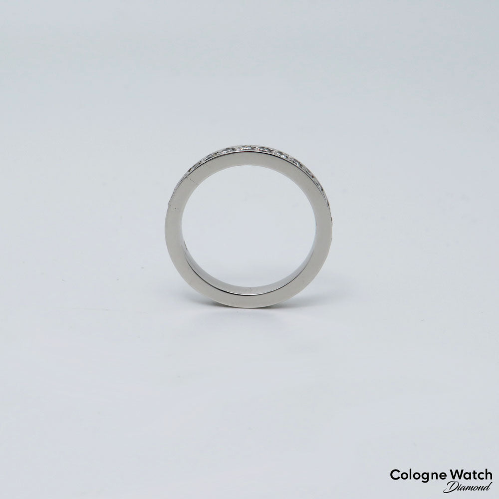 Ring Memoirering mit ca. 1,00ct H-si Brillant in 750/18K Weißgold Gr. 55