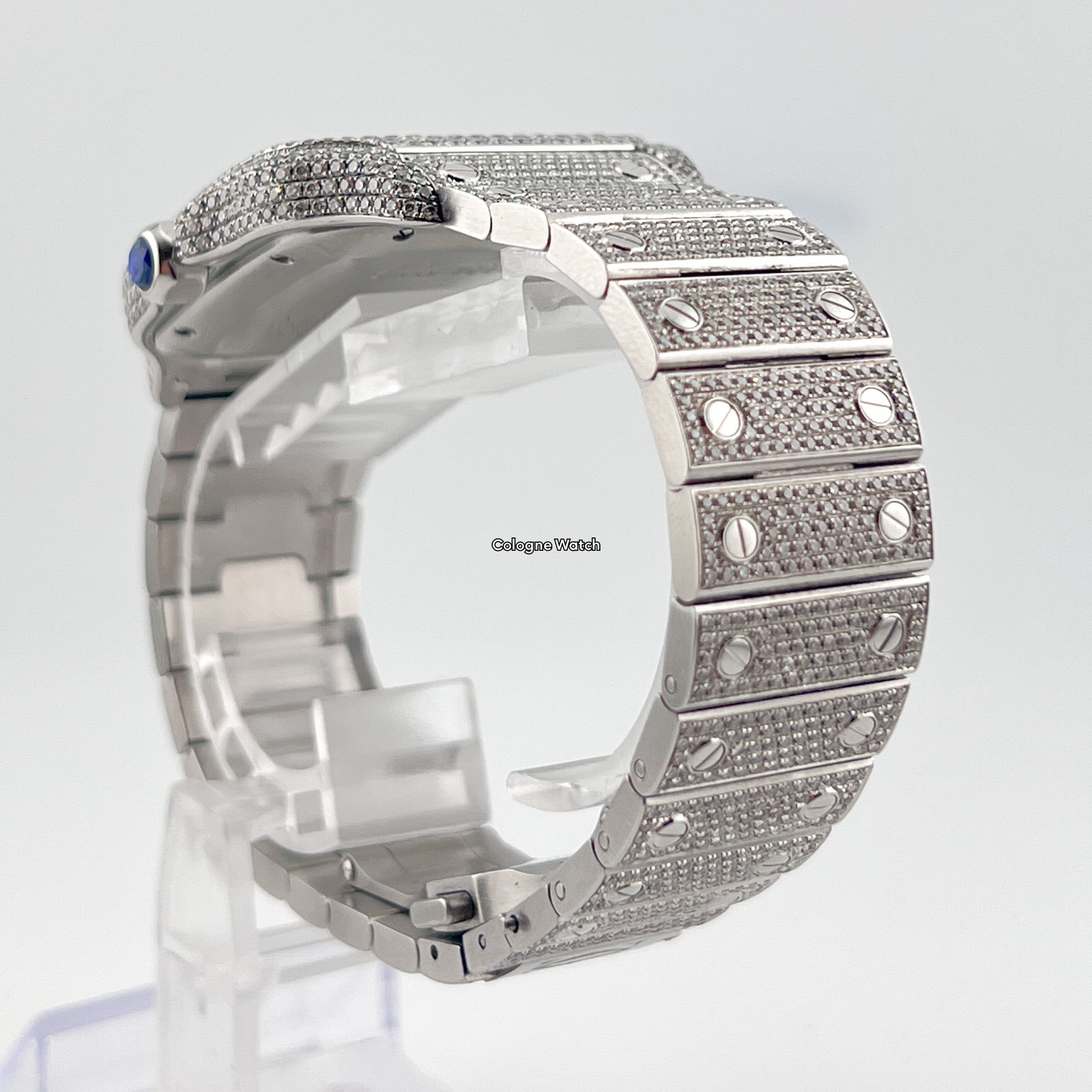 Cartier Santos Iced Out WSSA0018 - 2021