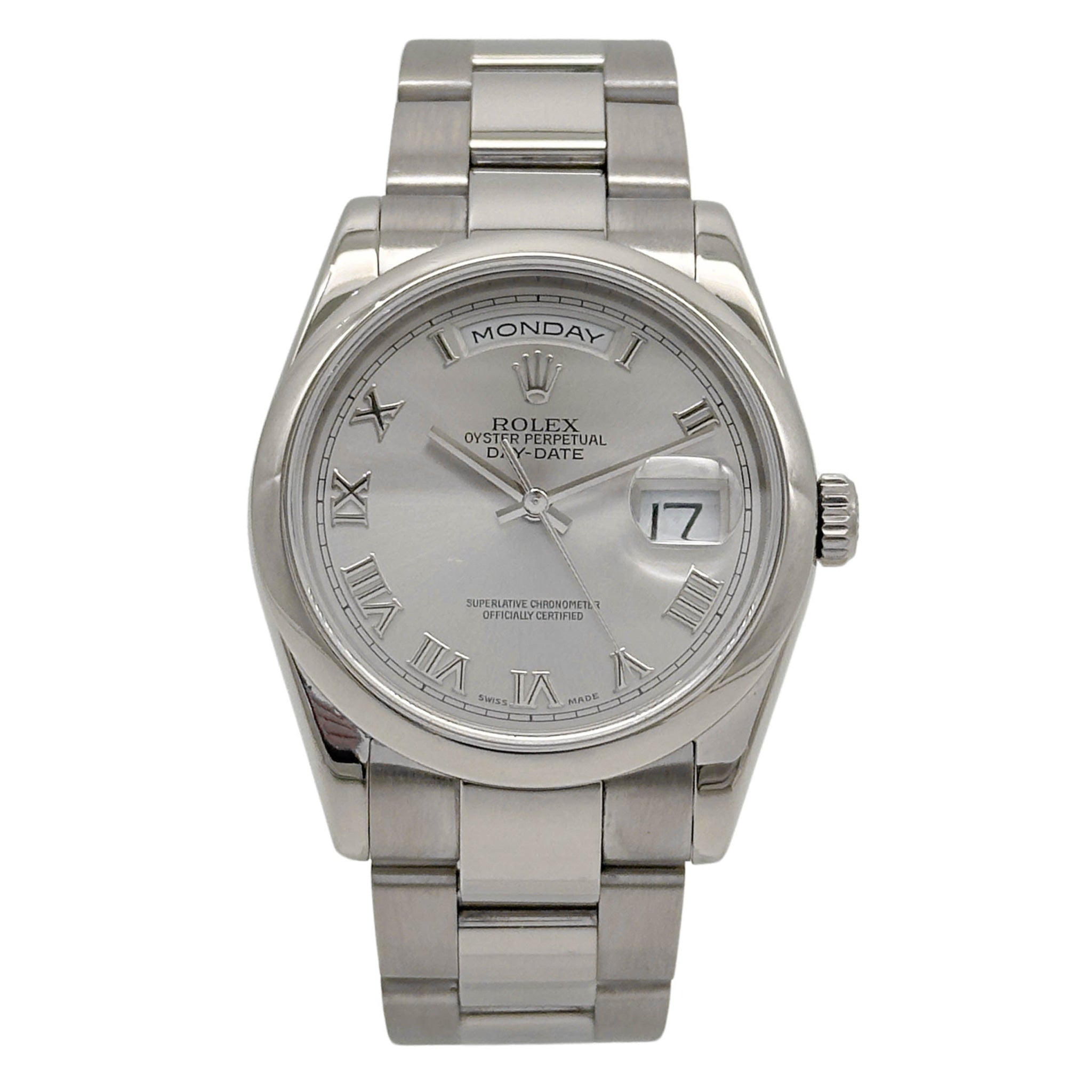 Rolex Day-Date 36 Weißgold 118209 - 2000