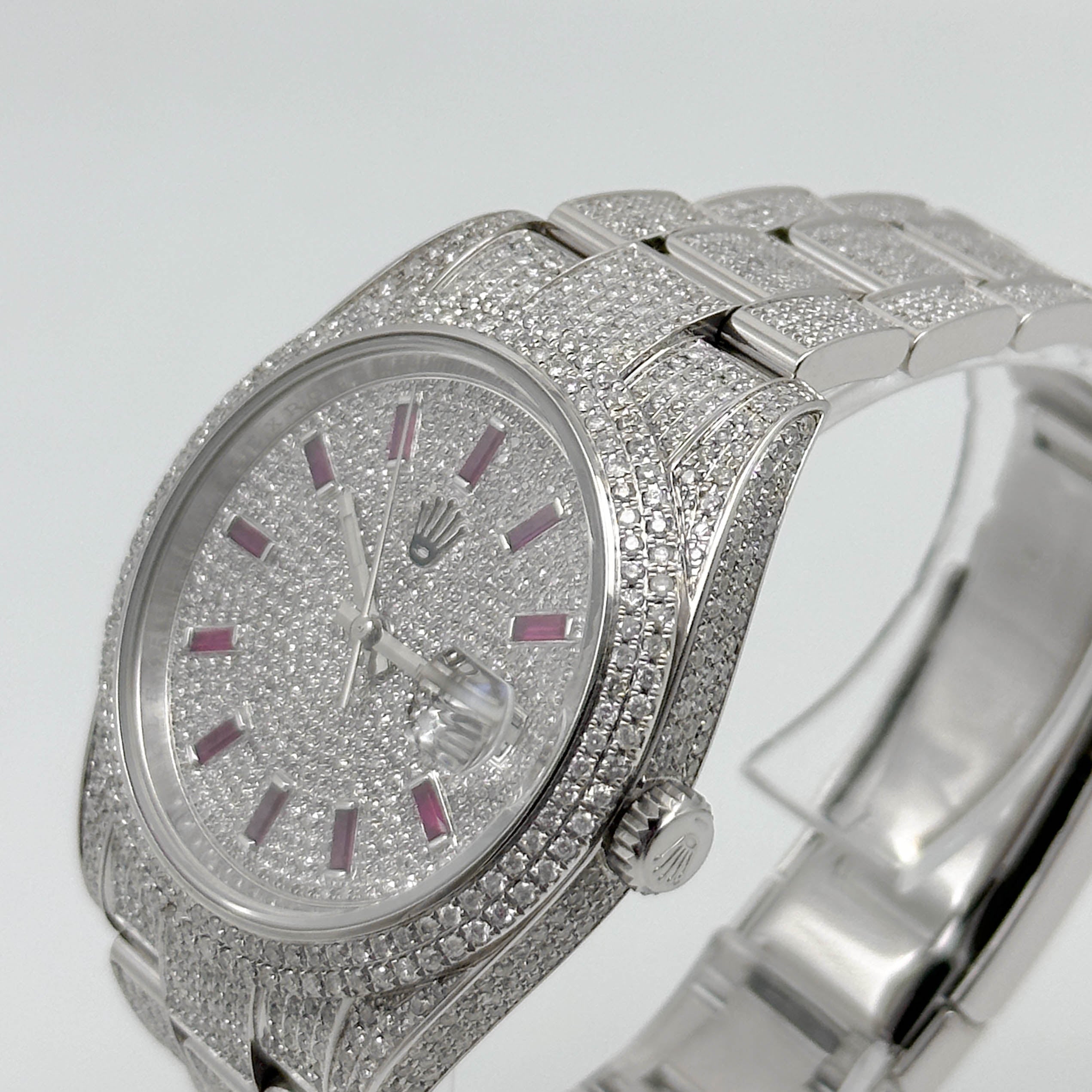 Rolex Datejust 41 Iced out 126300 - 2021