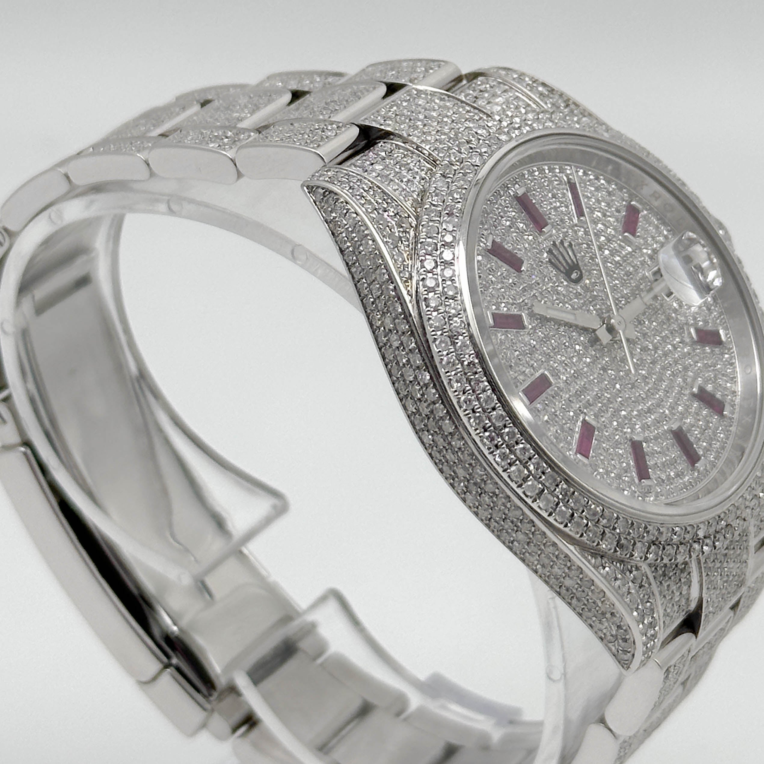 Rolex Datejust 41 Iced out 126300 - 2021