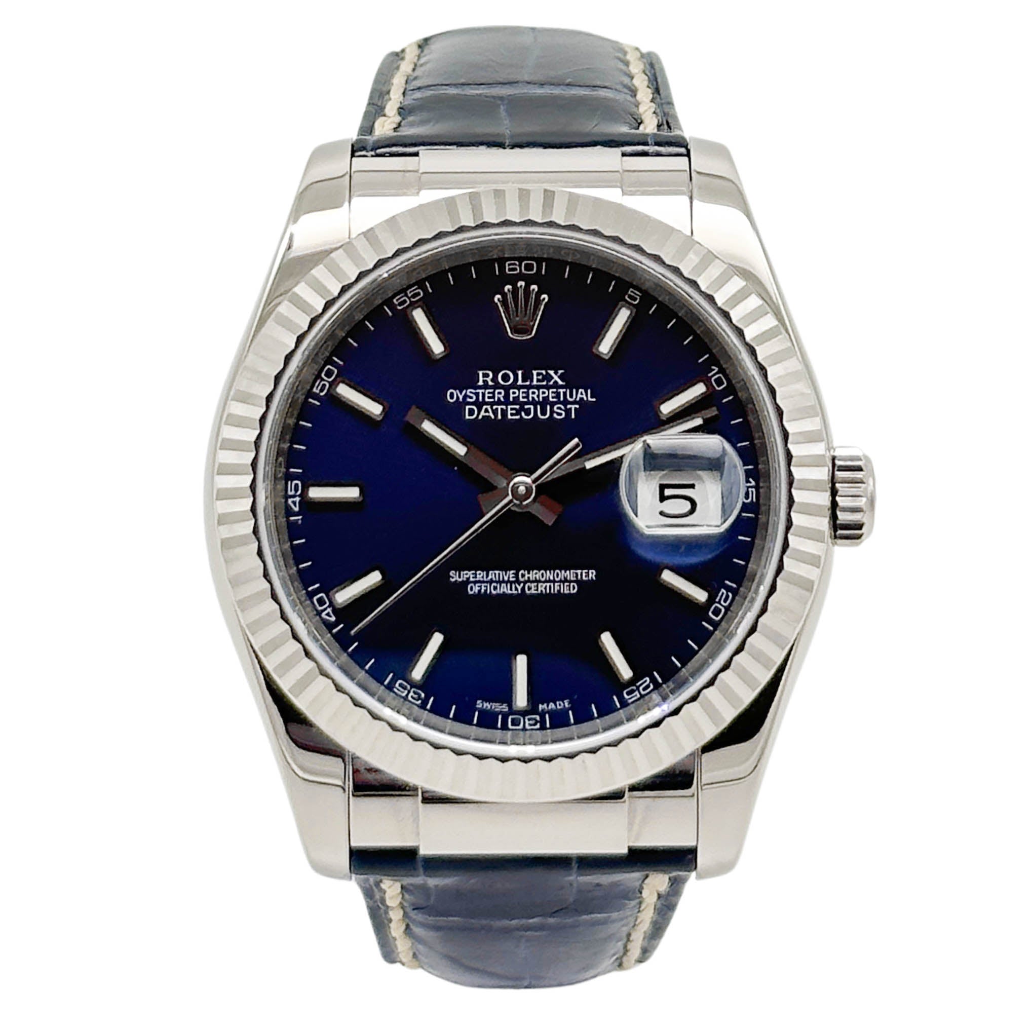 Rolex Datejust 36 Weißgold 116139 - 2023