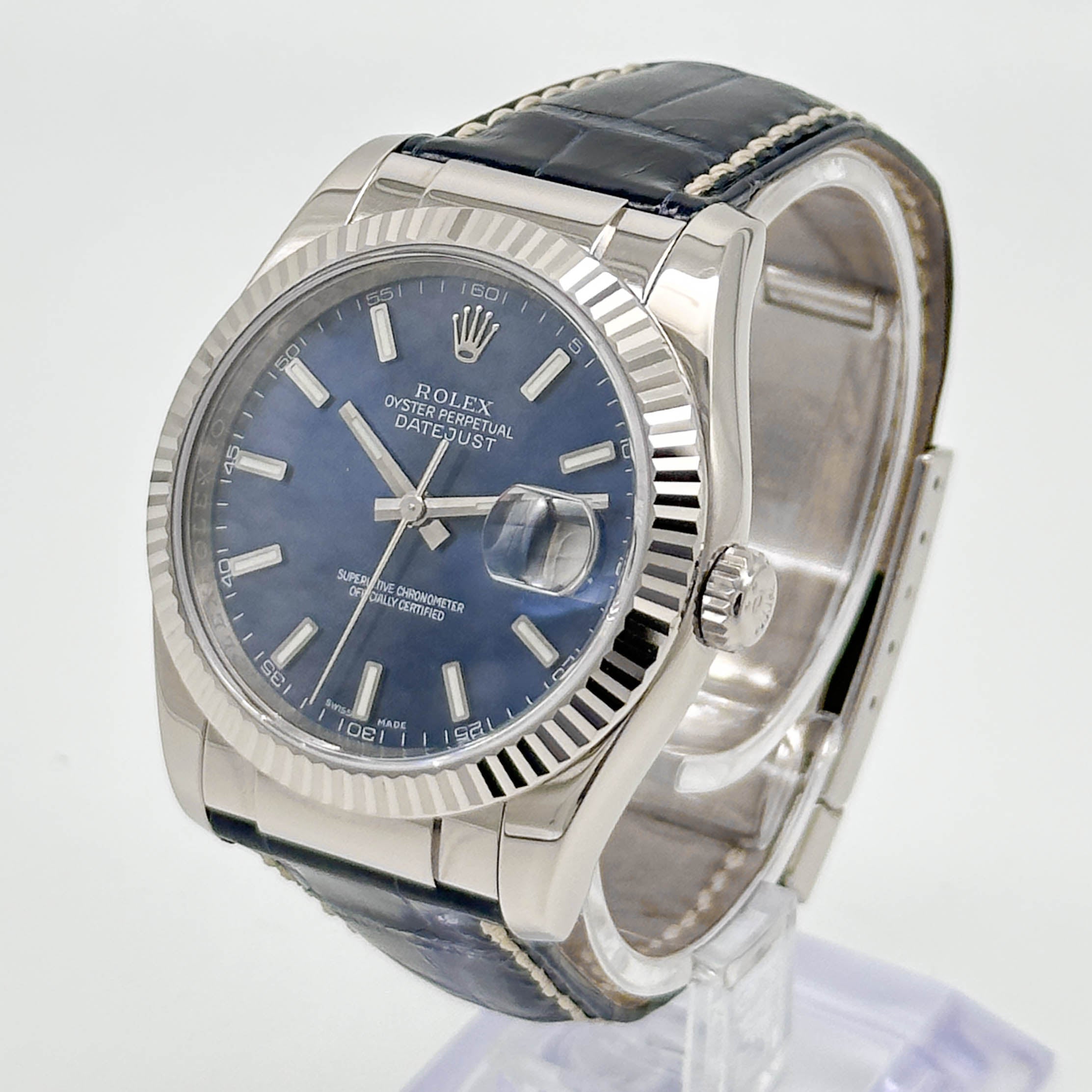 Rolex Datejust 36 Weißgold 116139 - 2023