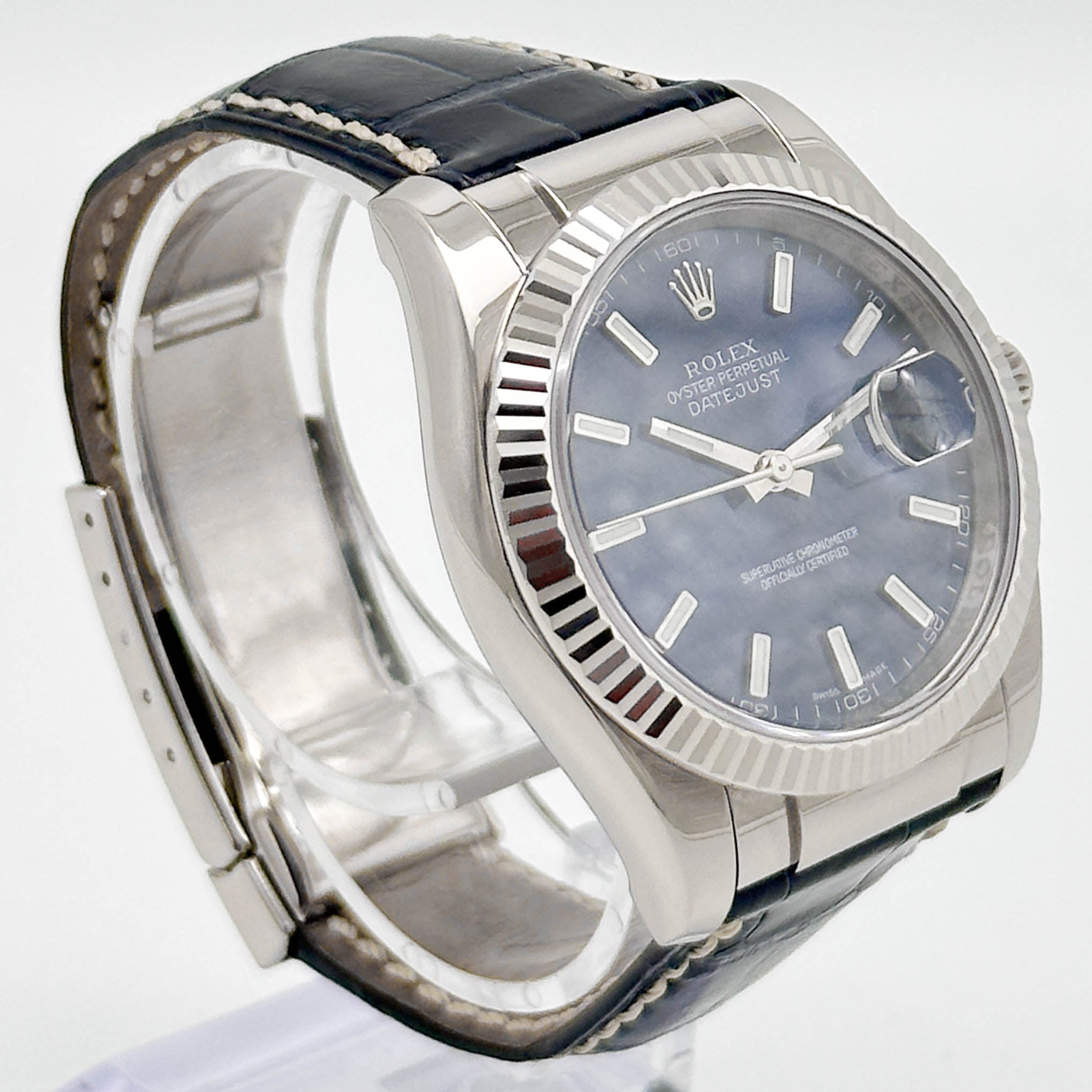 Rolex Datejust 36 Weißgold 116139 - 2023
