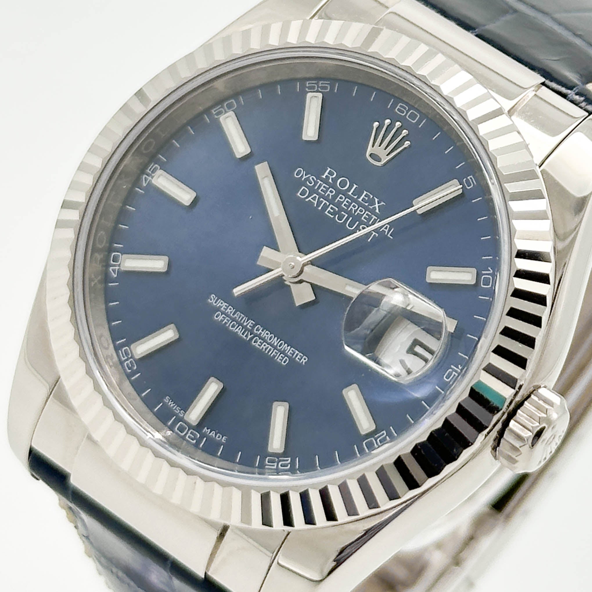 Rolex Datejust 36 Weißgold 116139 - 2023