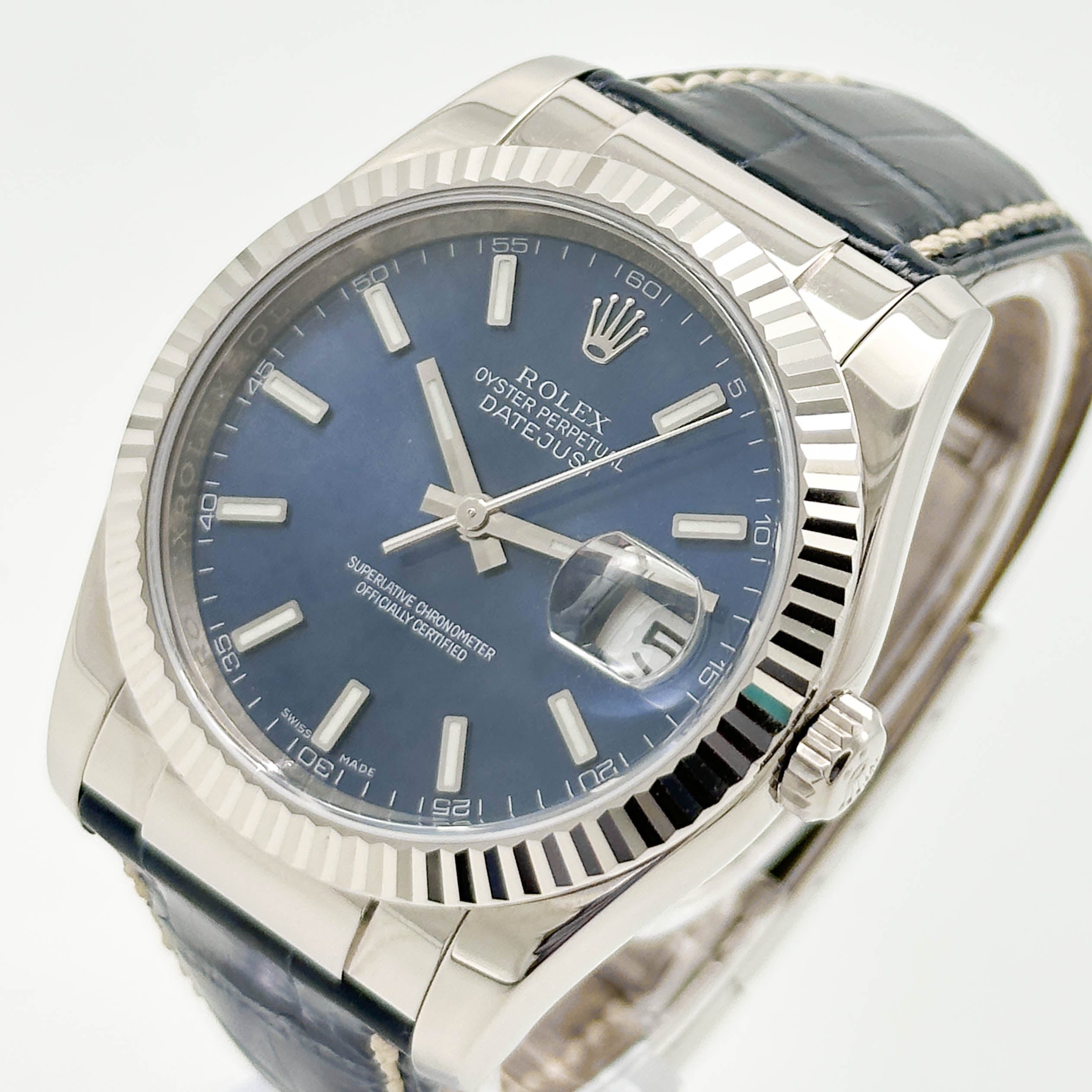 Rolex Datejust 36 Weißgold 116139 - 2023