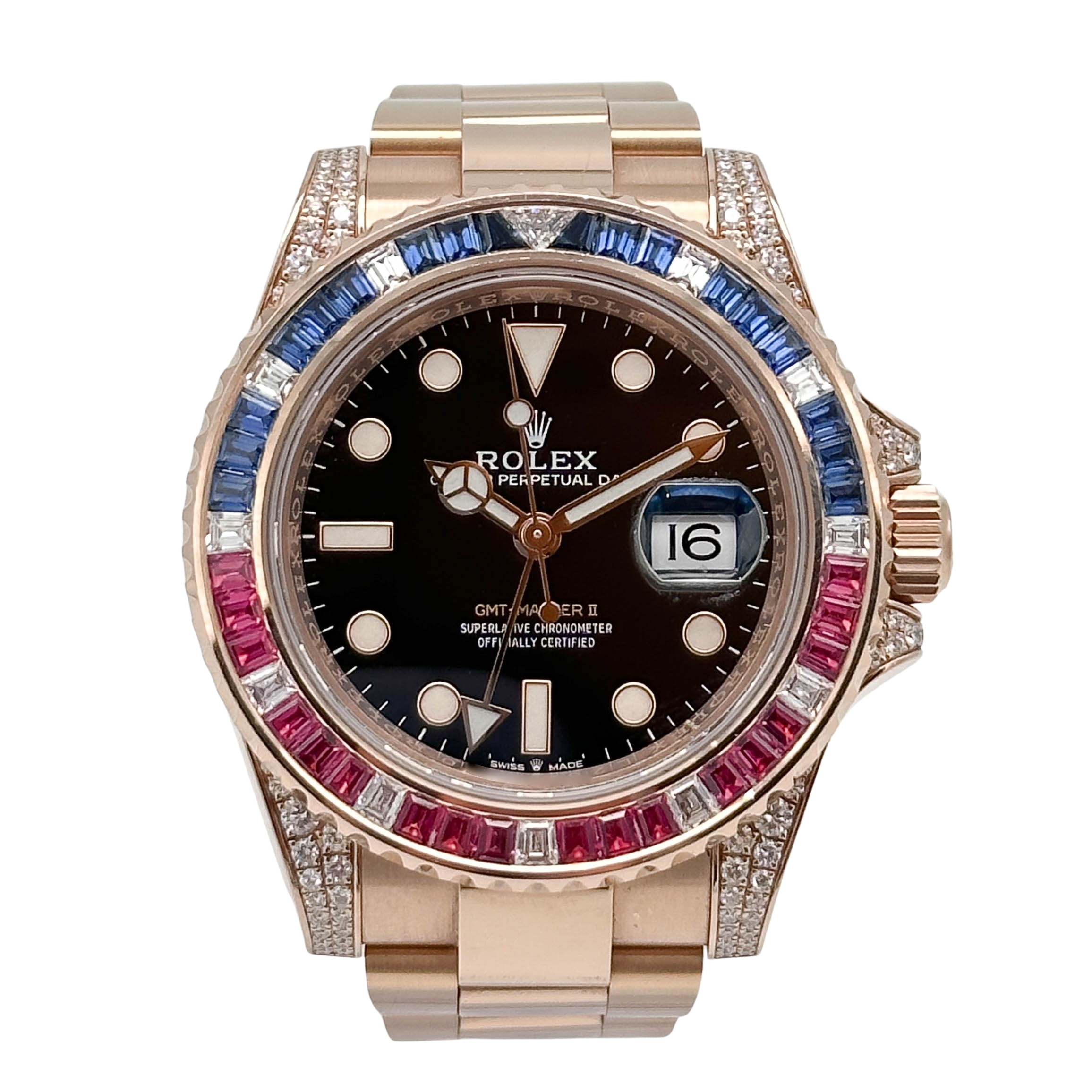 Rolex GMT Master II Rosegold Factory 126755SARU - 2021