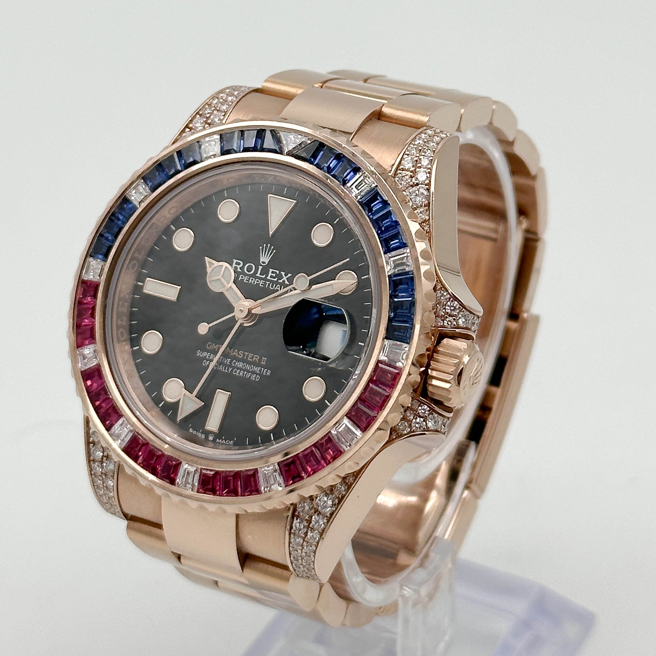 Rolex GMT Master II Rosegold Factory 126755SARU - 2021