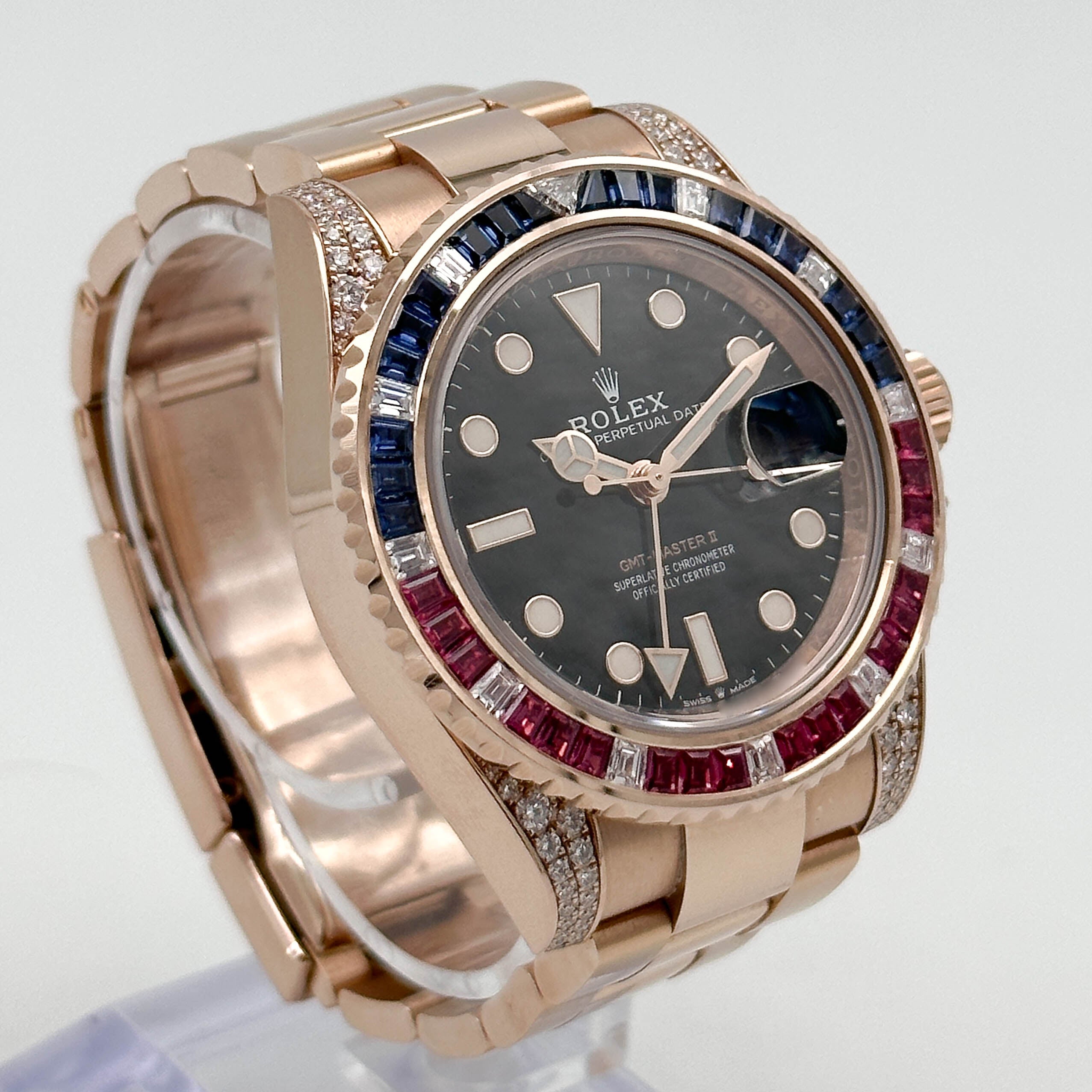 Rolex GMT Master II Rosegold Factory 126755SARU - 2021