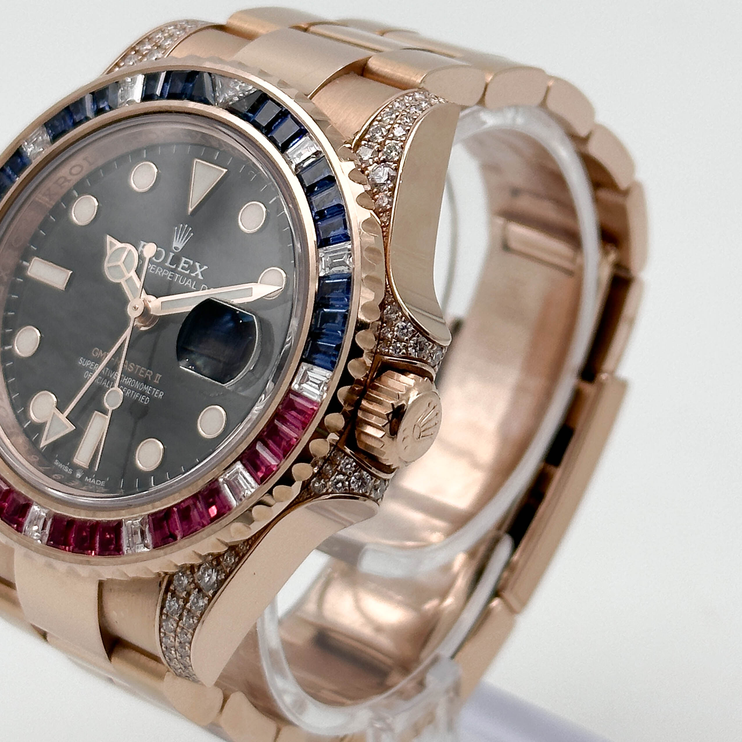 Rolex GMT Master II Rosegold Factory 126755SARU - 2021