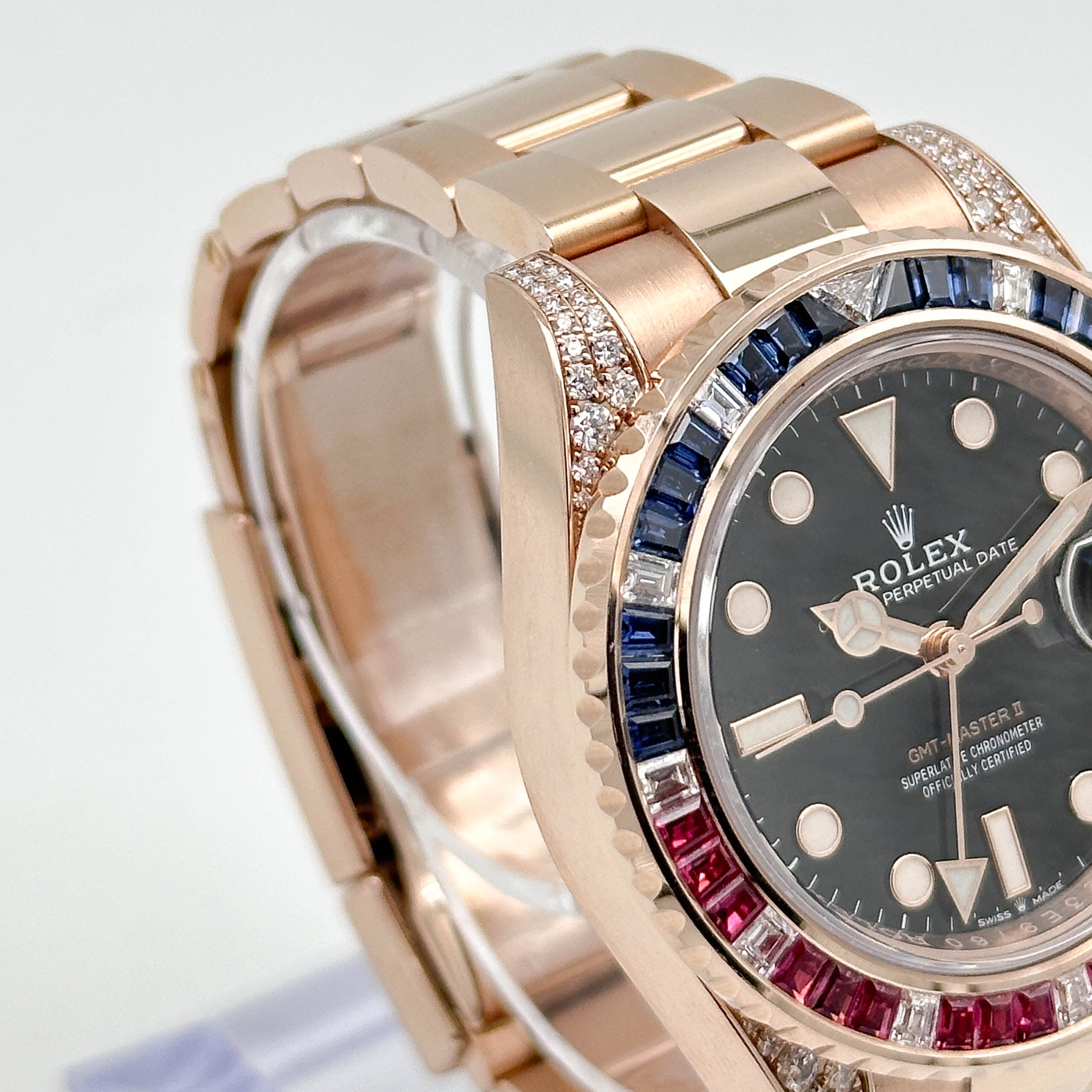 Rolex GMT Master II Rosegold Factory 126755SARU - 2021