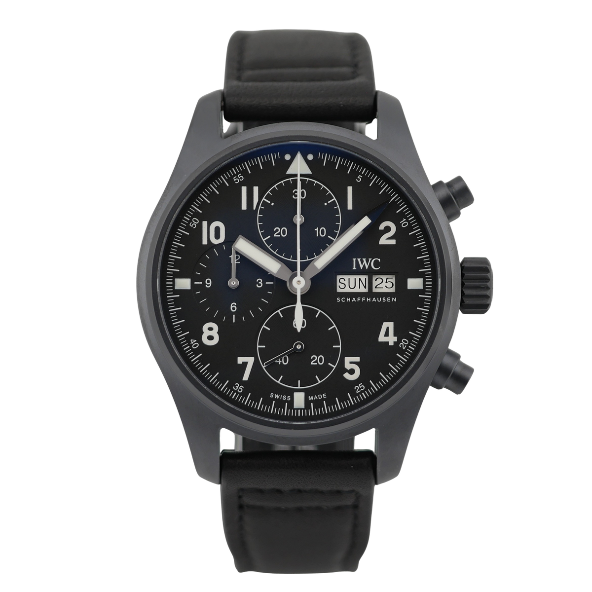 IWC Fliegeruhr Chronograph Keramik IW387905 "Tribute to 3705" - 2021