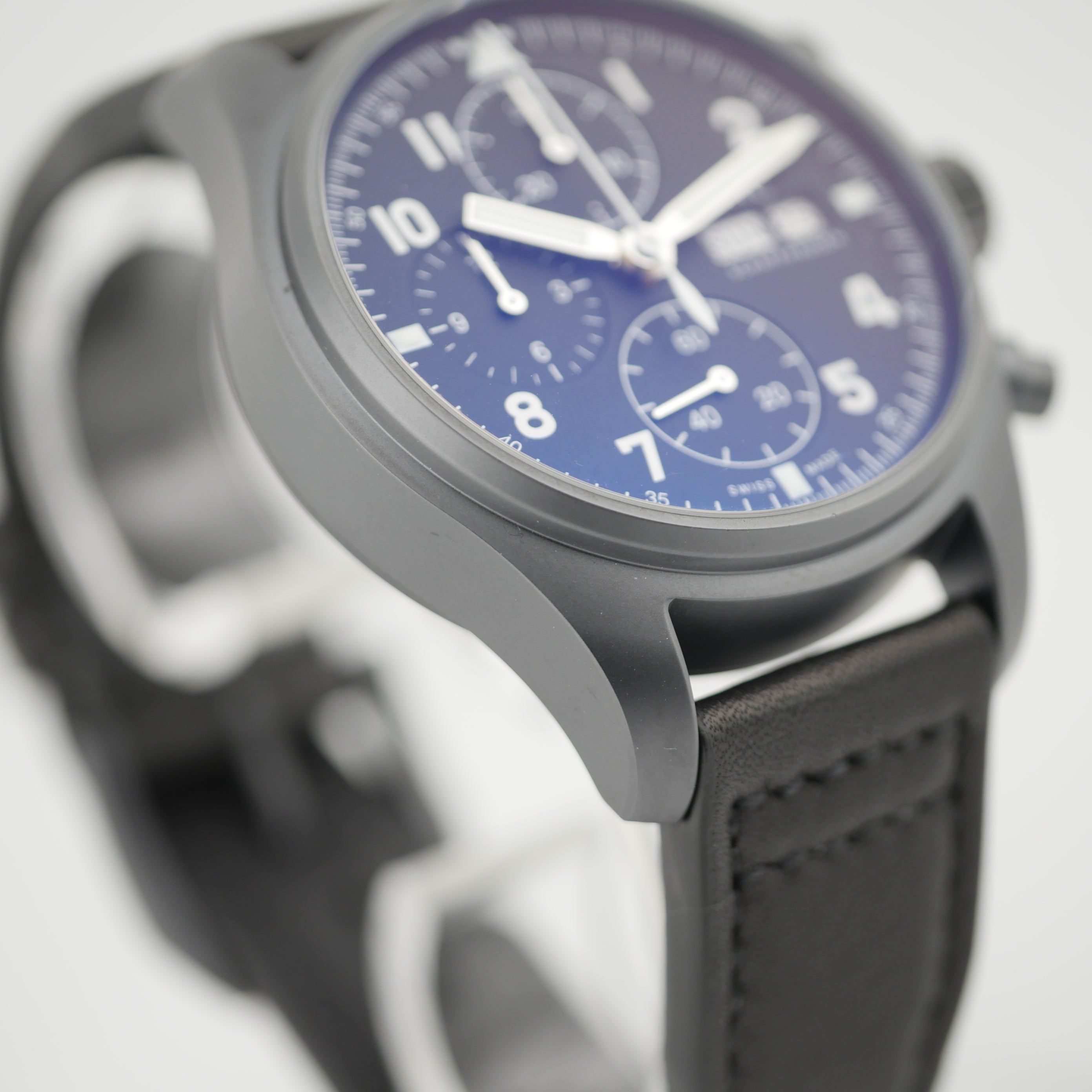 IWC Pilot's watch Chronograph Ceramic IW387905 "Tribute to 3705" - 2021
