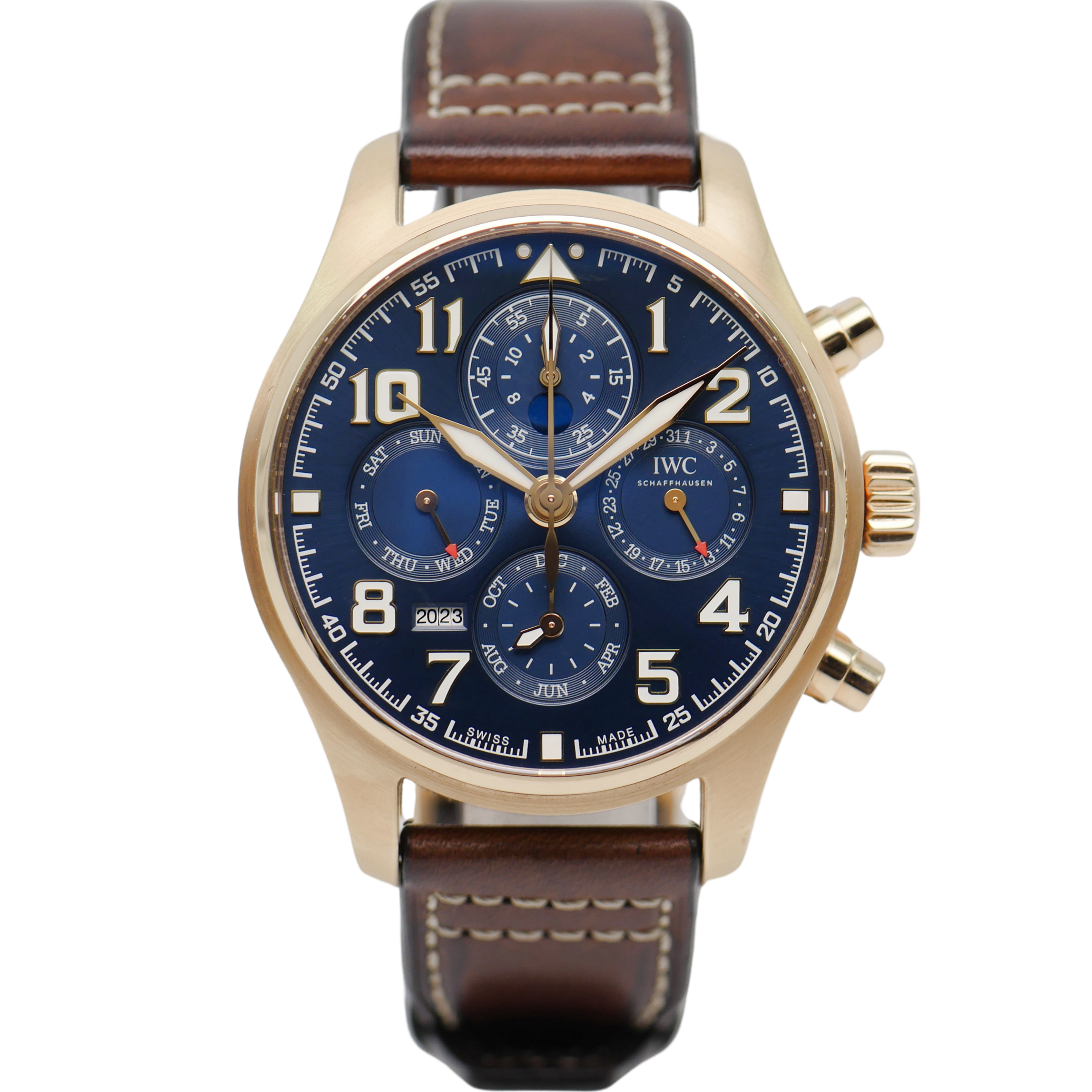 IWC Fliegeruhr Le Petit Prince- Perpetual Calendar Rosegold IW392202