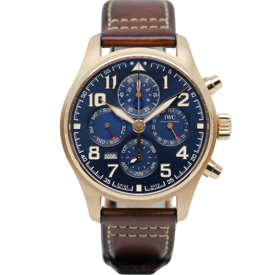 IWC Pilot’s Watch Le Petit Prince – Perpetual Calendar Rose Gold IW392202