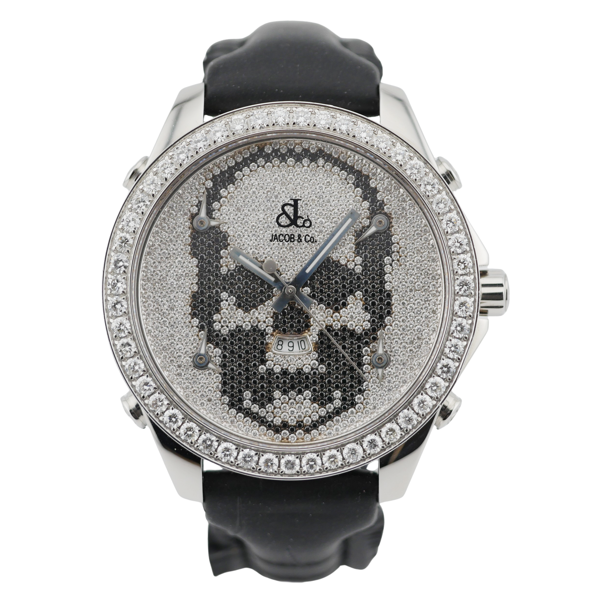 Jacob & Co. Five Time Zone Stahl S4808