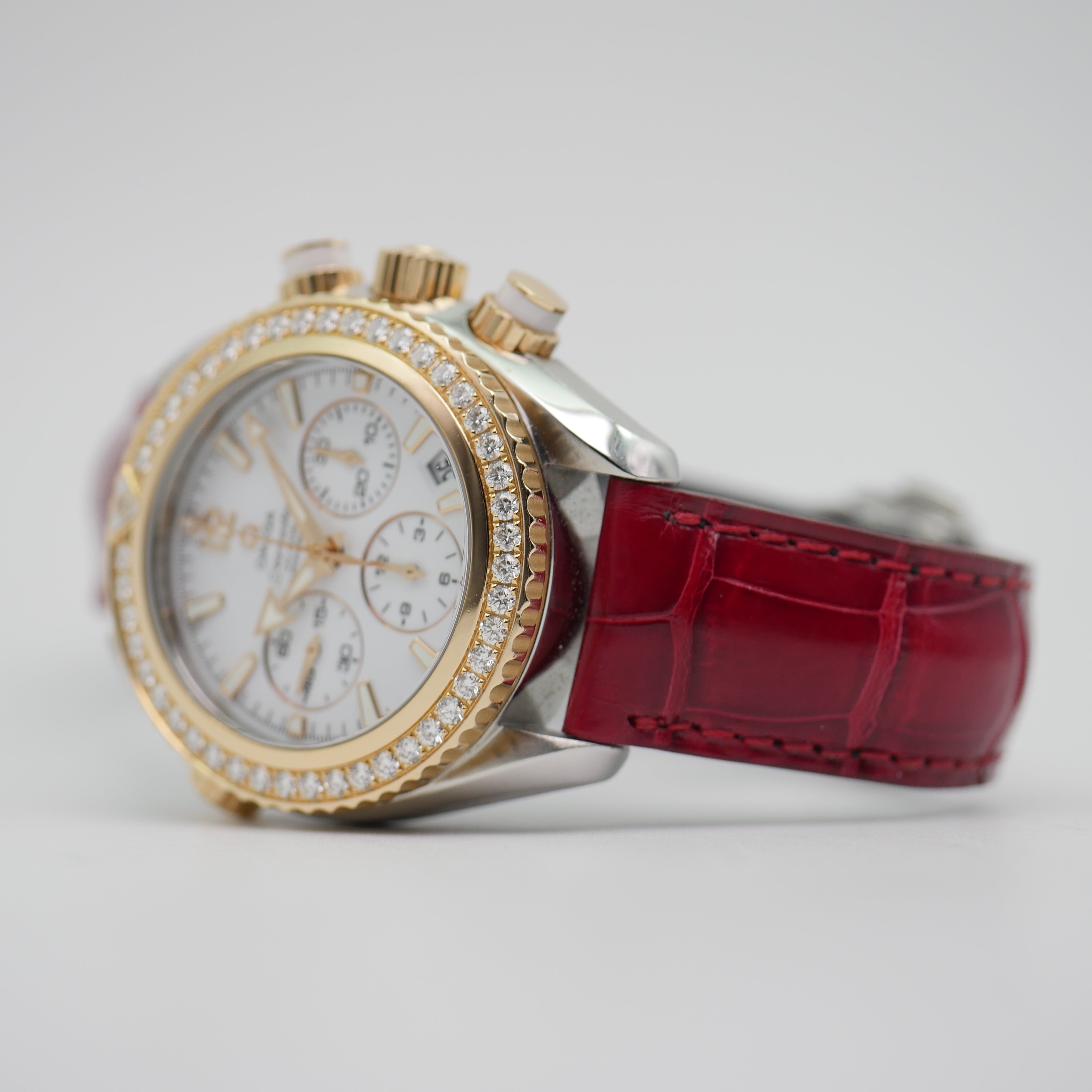Omega Seamaster Planet Ocean 600M Chronograph Stahl / Roségold 222.28.38.50.04.001