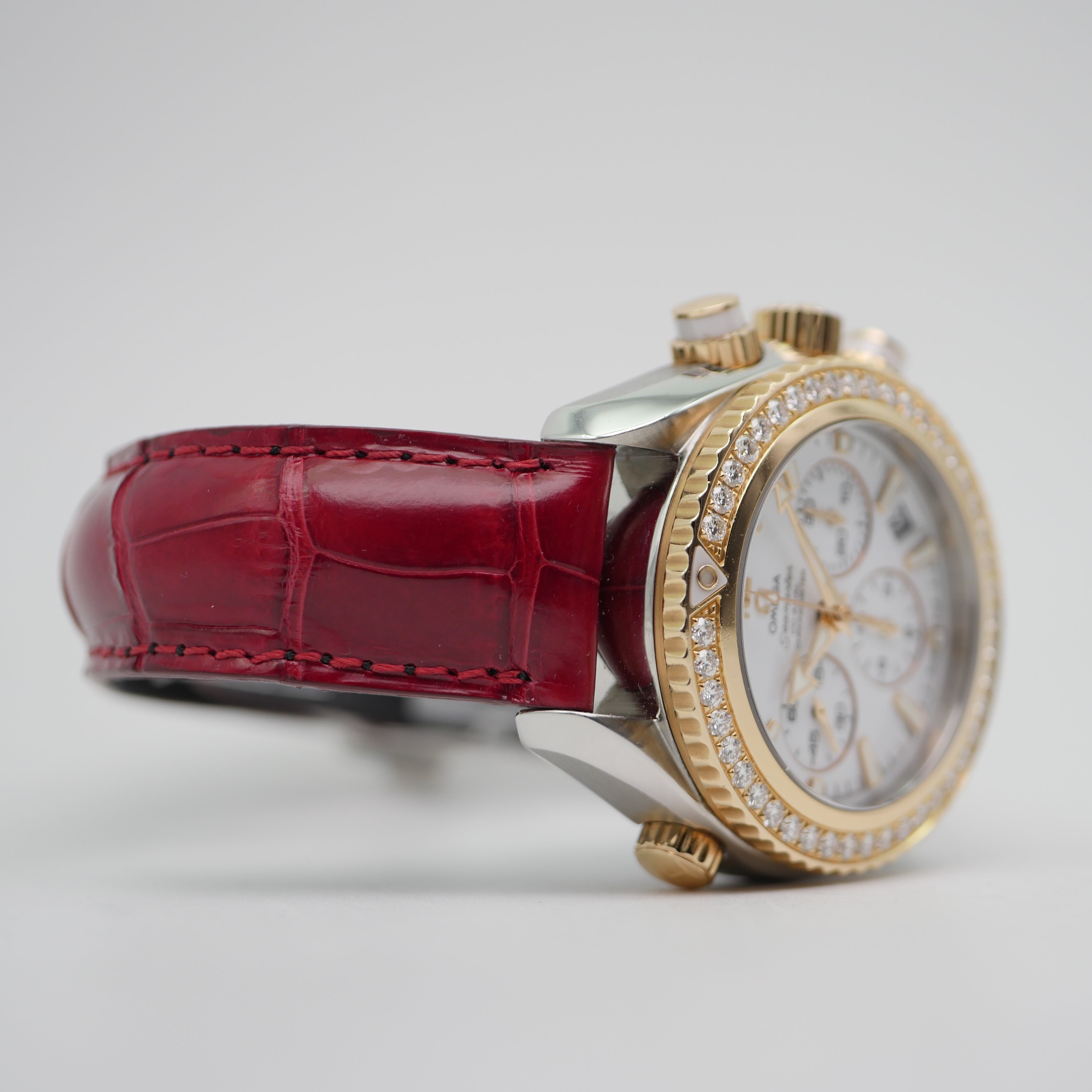 Omega Seamaster Planet Ocean 600M Chronograph Stahl / Roségold 222.28.38.50.04.001