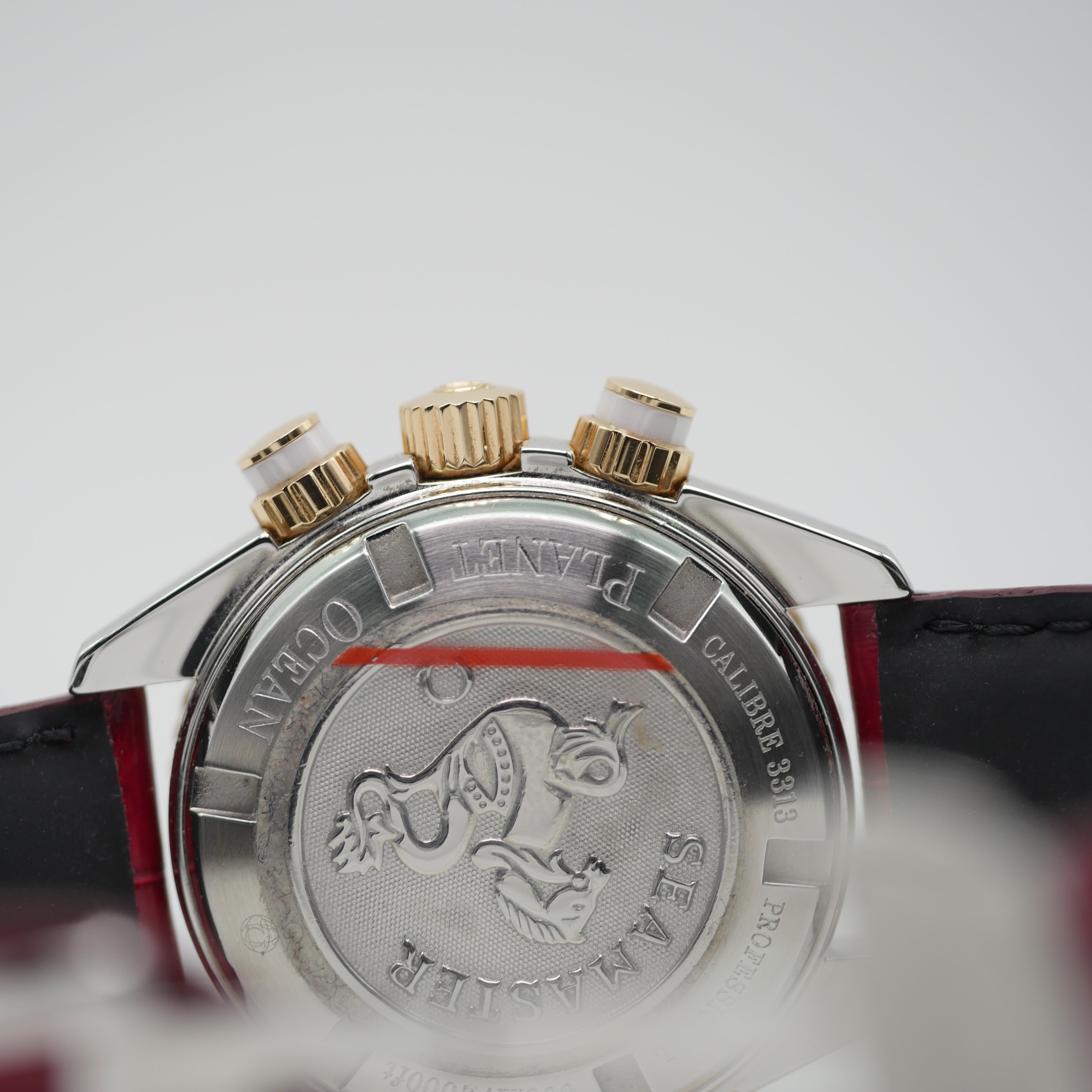 Omega Seamaster Planet Ocean 600M Chronograph Stahl / Roségold 222.28.38.50.04.001