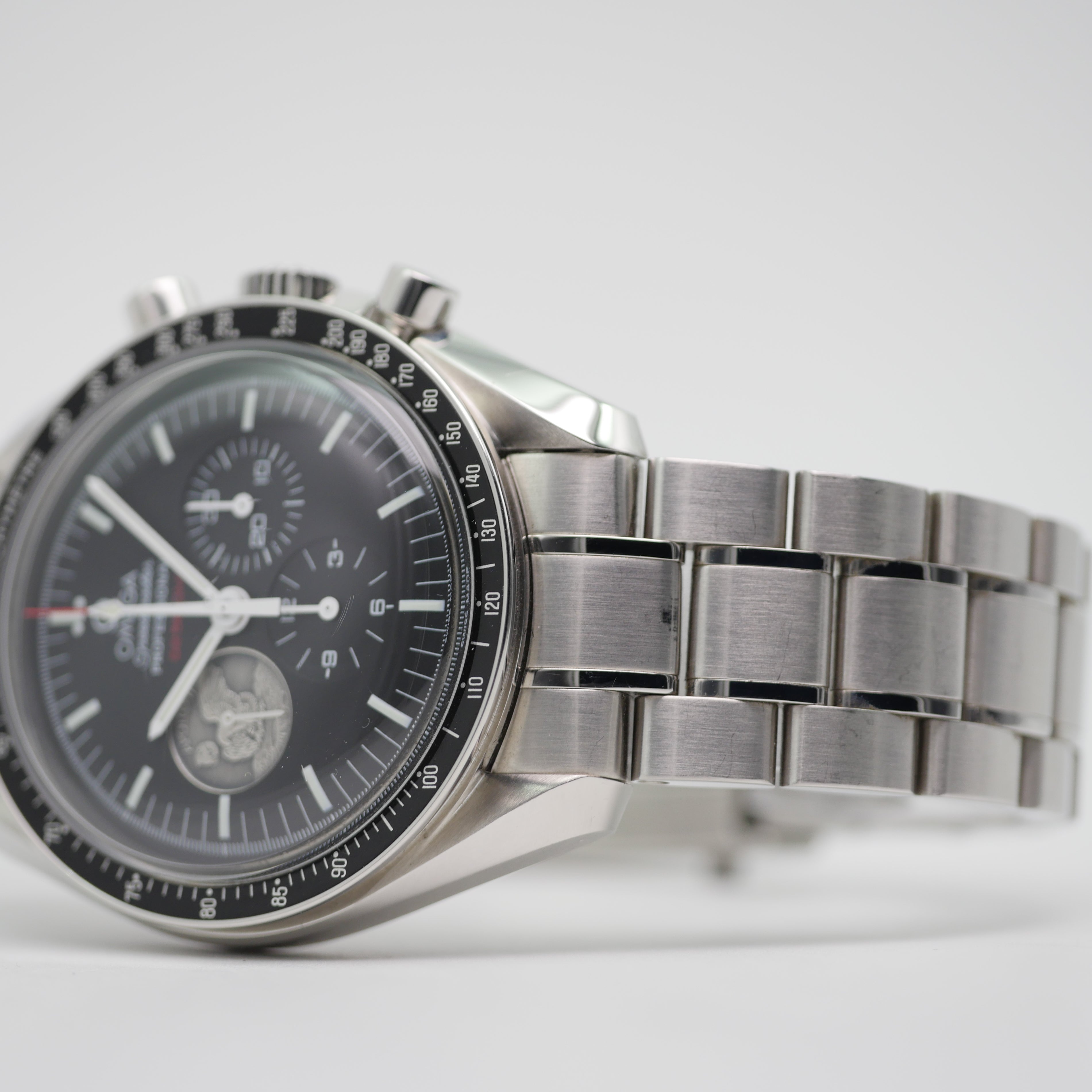 Omega Speedmaster Moonwatch Apollo 11 - 40th Anniversary Stahl 31130423001002 -2012