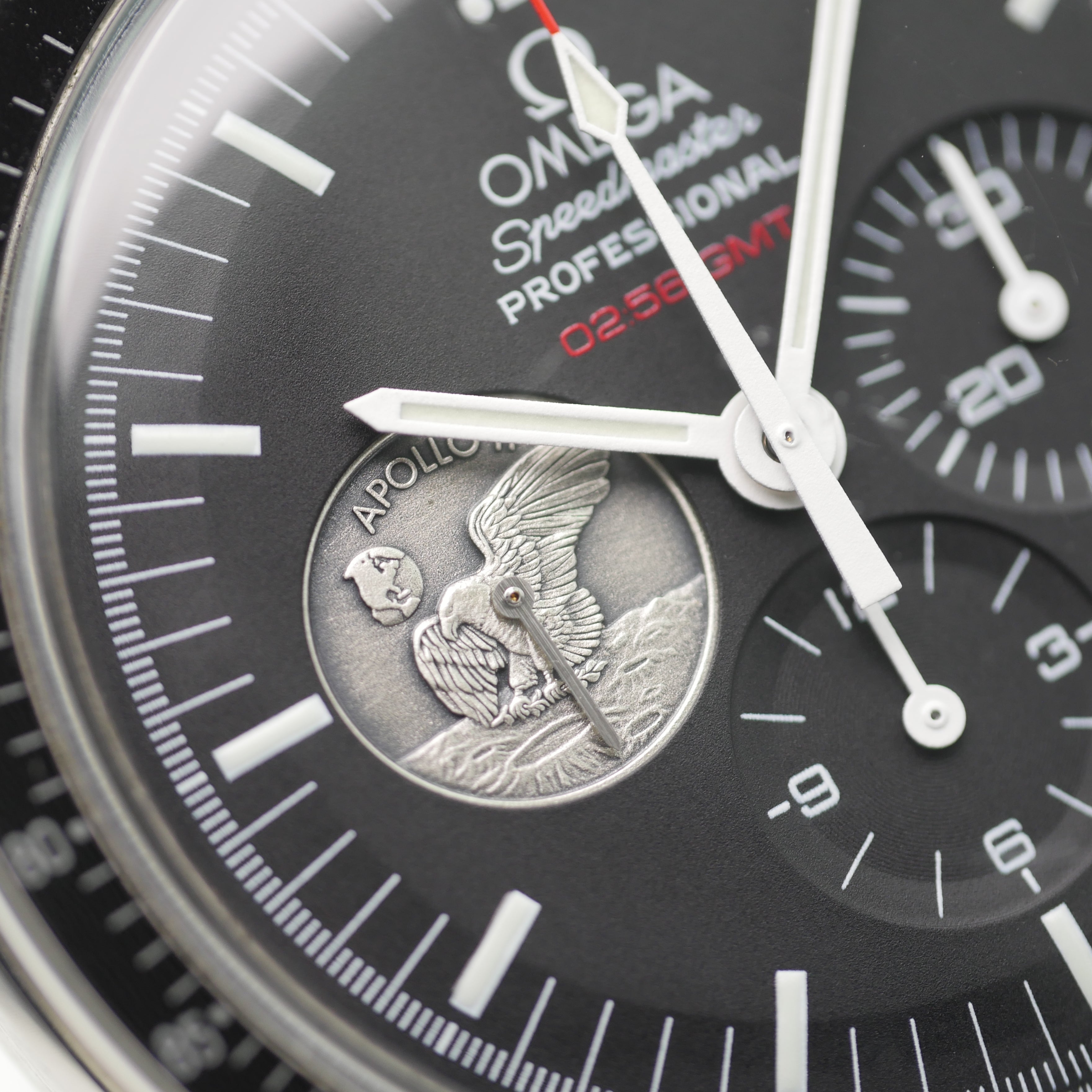 Omega Speedmaster Moonwatch Apollo 11 - 40th Anniversary Stahl 31130423001002 -2012