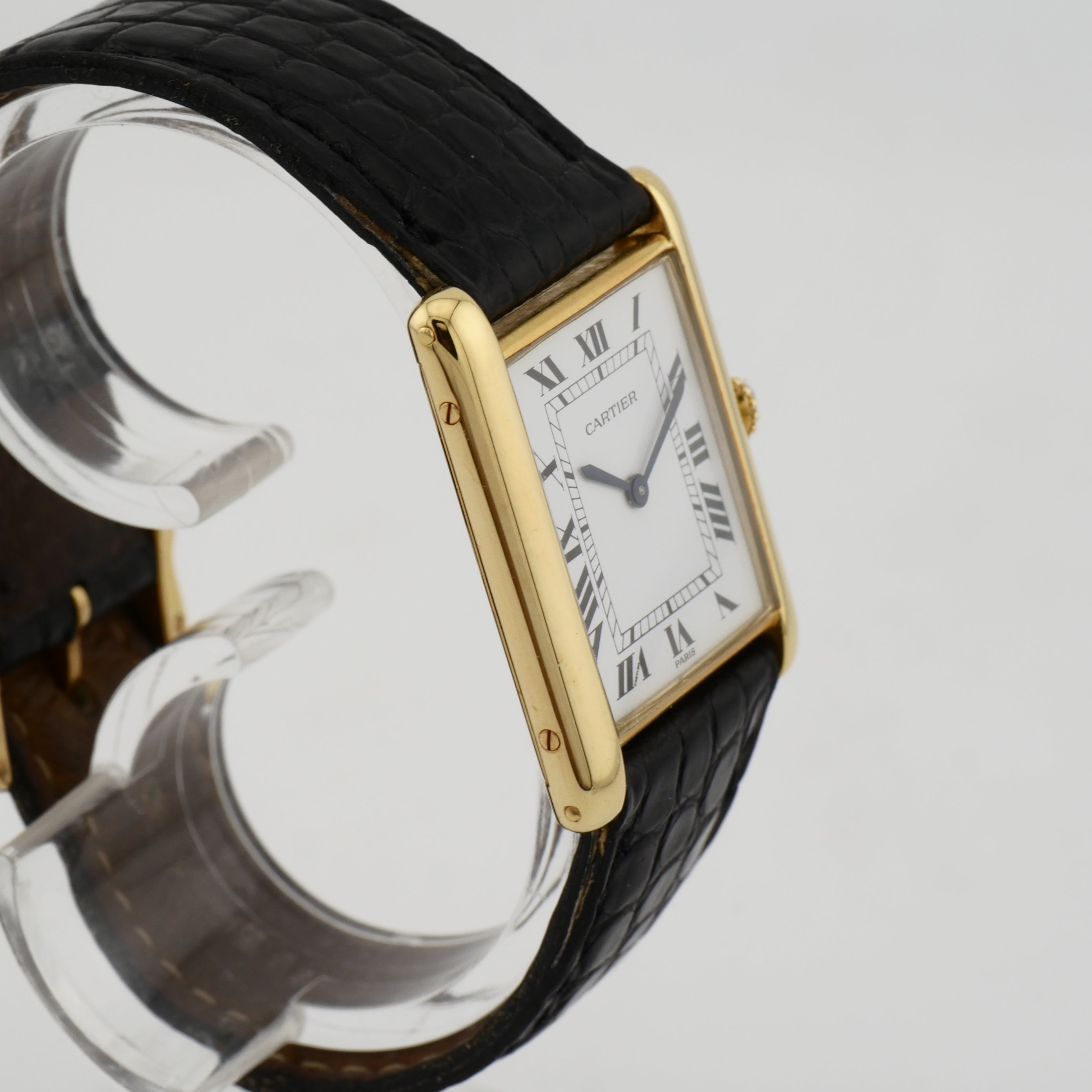 Cartier Tank Louis Cartier Ultra Thin Gelbgold 96065 - 1982