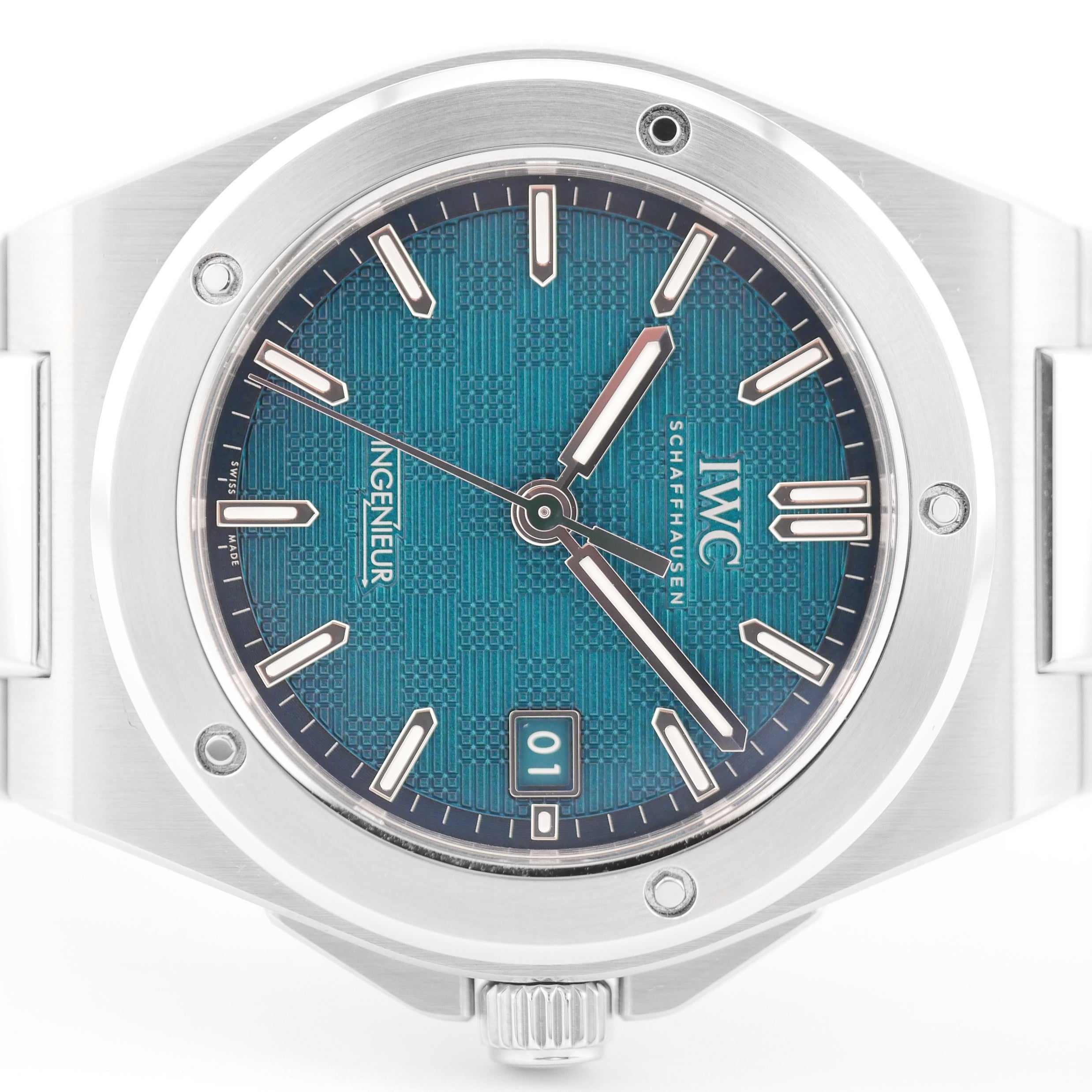 IWC Ingenieur Automatic Stahl IW328903 - 2024 ''Aqua Dial''