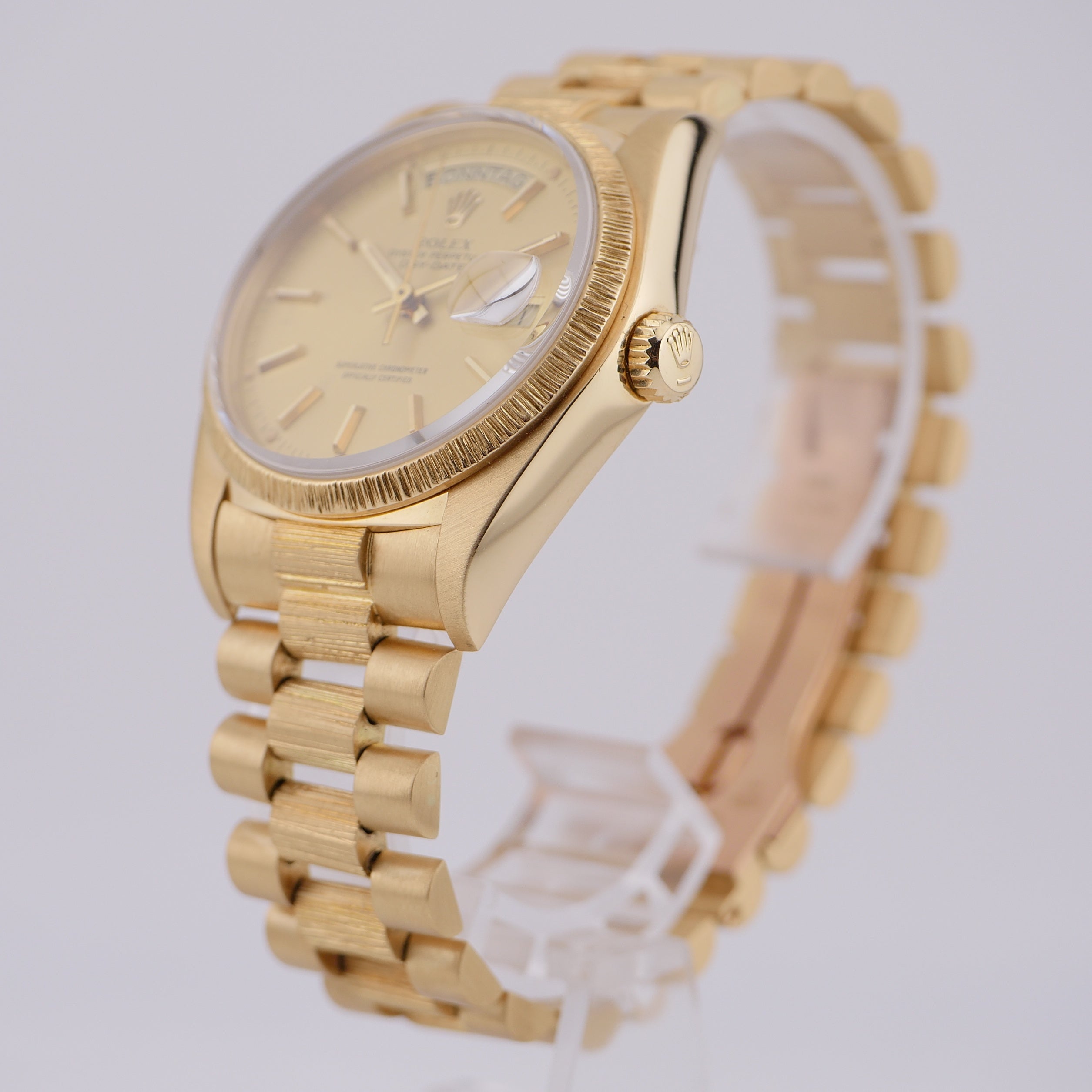 Rolex Day-Date 36 ''Borke'' Gelbgold 18078 - 1980