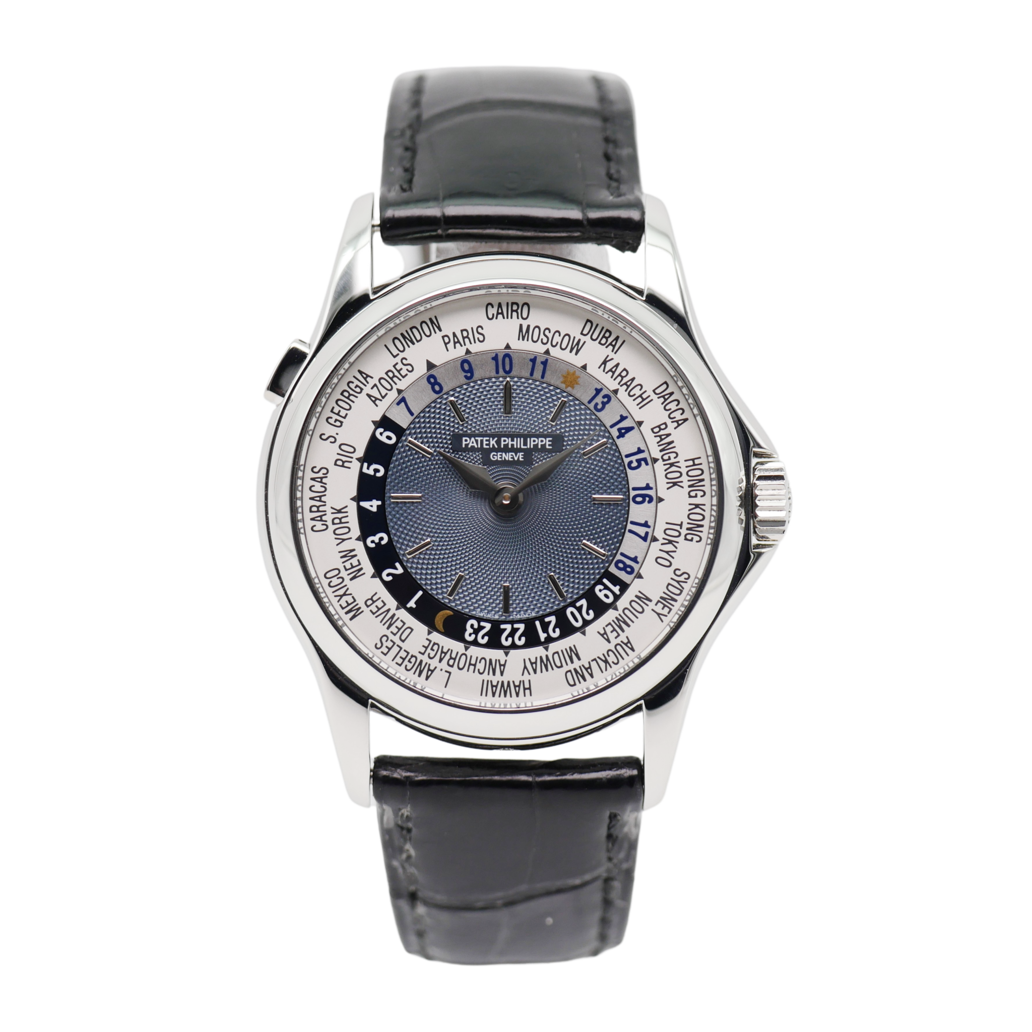 Patek Philippe World Time Platinum 5110P-001 - Only Watch