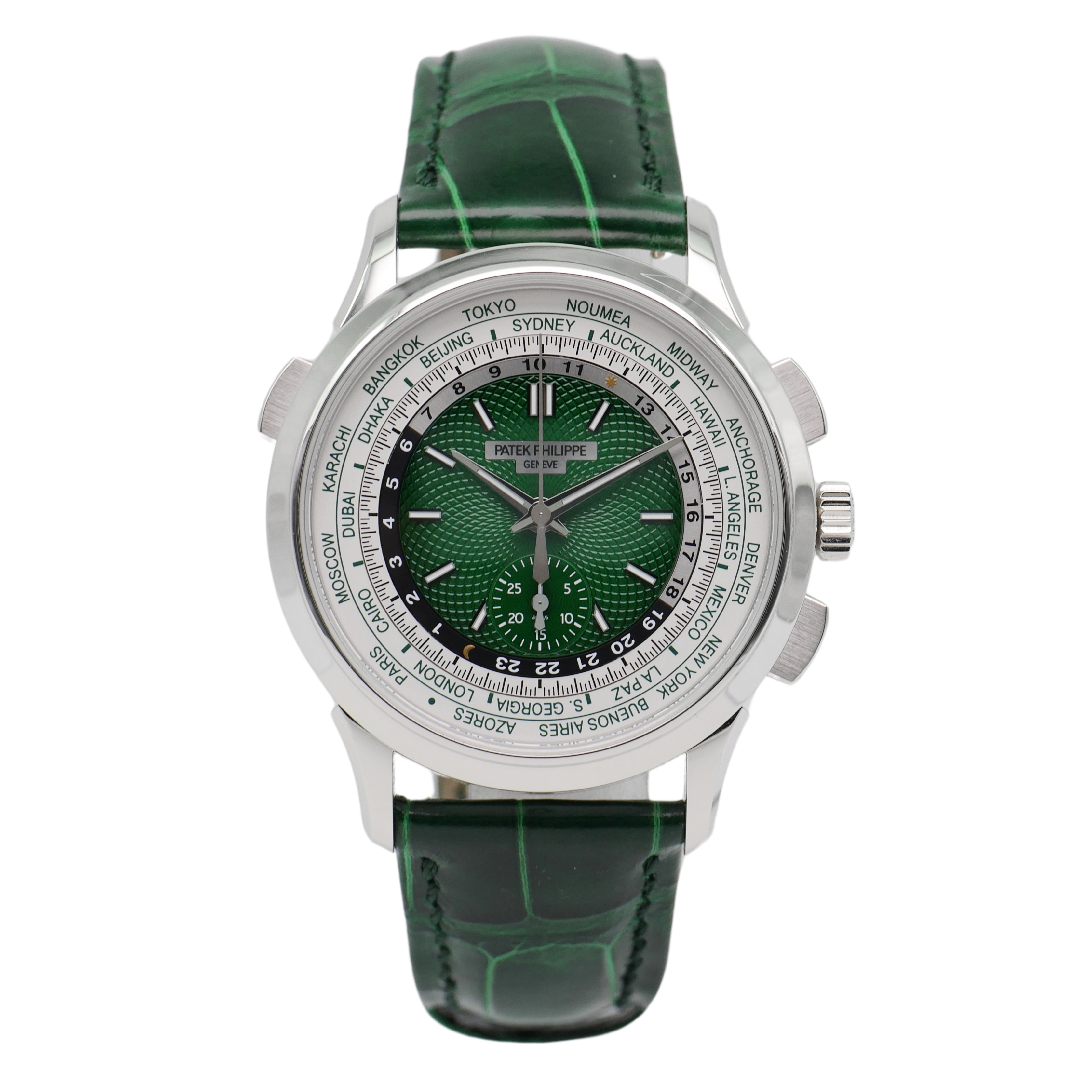 Patek Philippe World Time Flyback Chronograph Platinum 5930P-001 - 2023