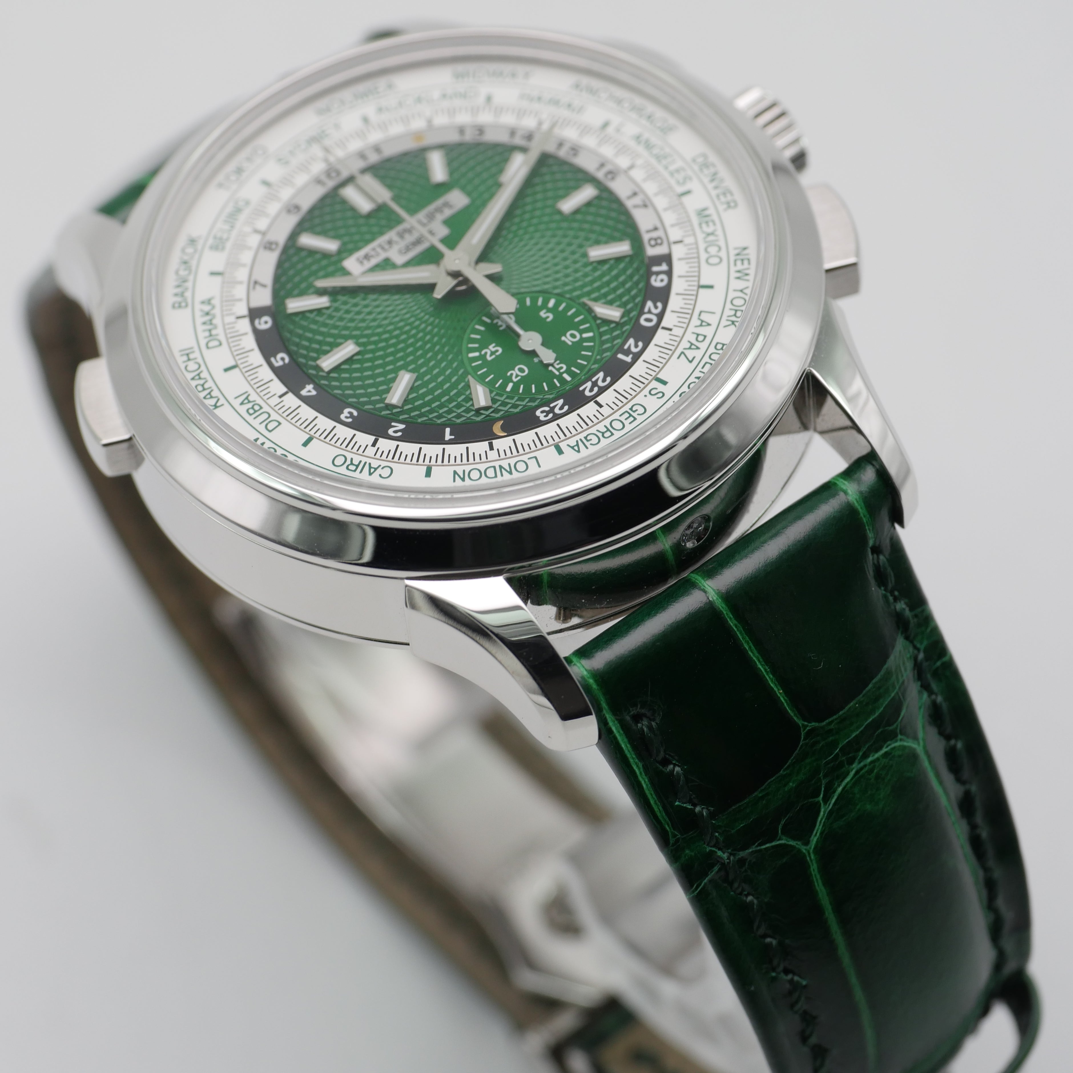 Patek Philippe World Time Flyback Chronograph Platinum 5930P-001 - 2023