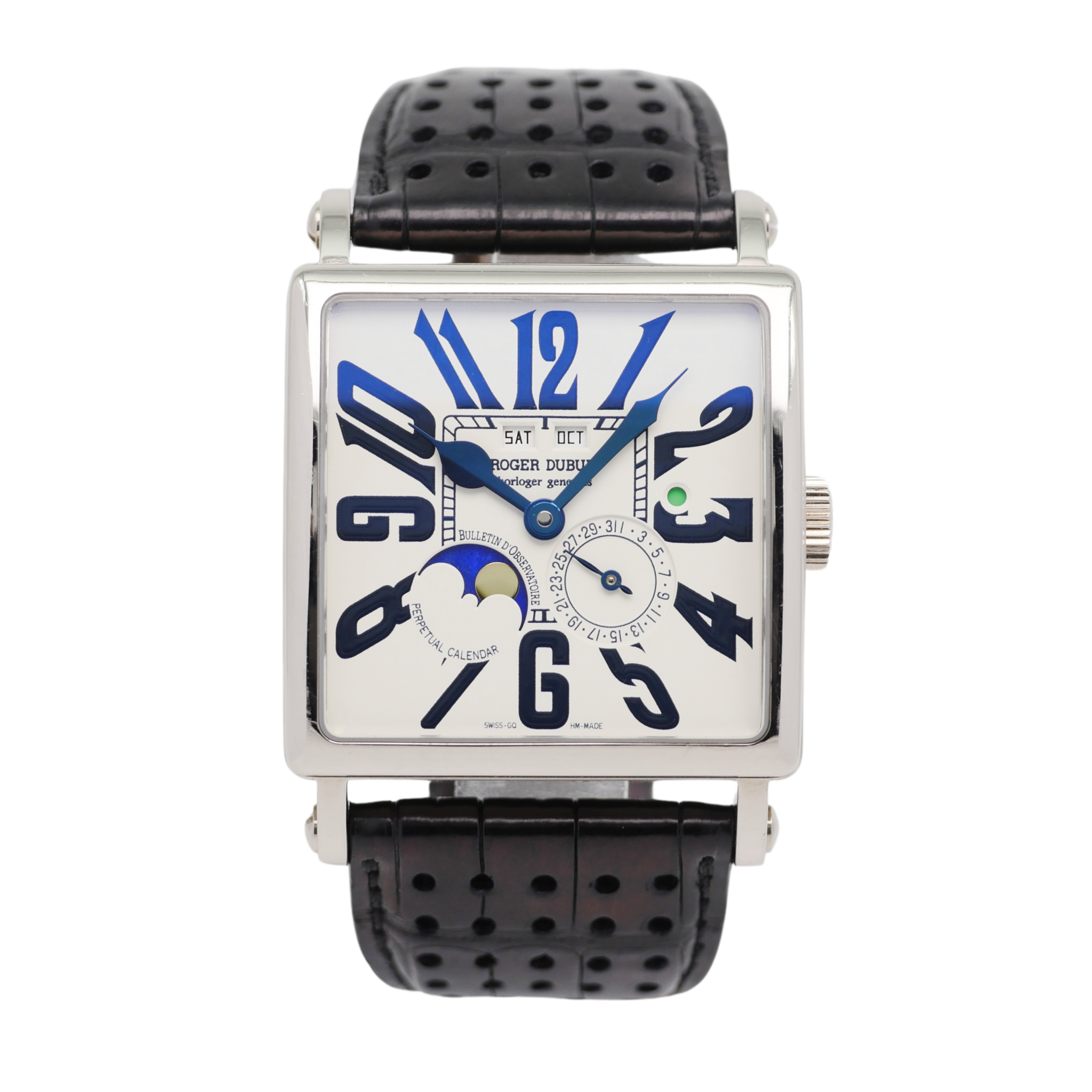 Roger Dubuis Square Perpetual Calendar White Gold G40