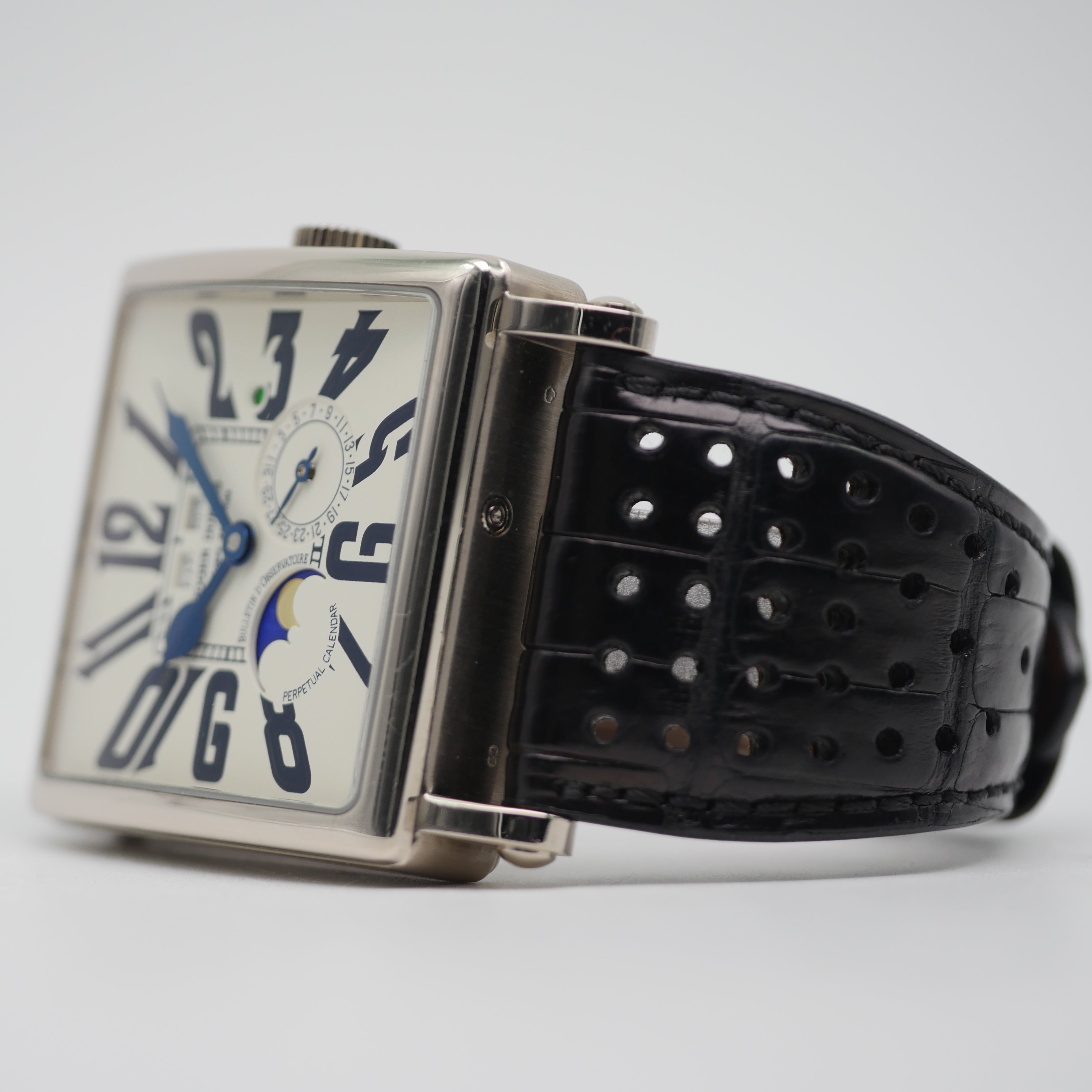 Roger Dubuis Square Perpetual Calendar Weißgold G40