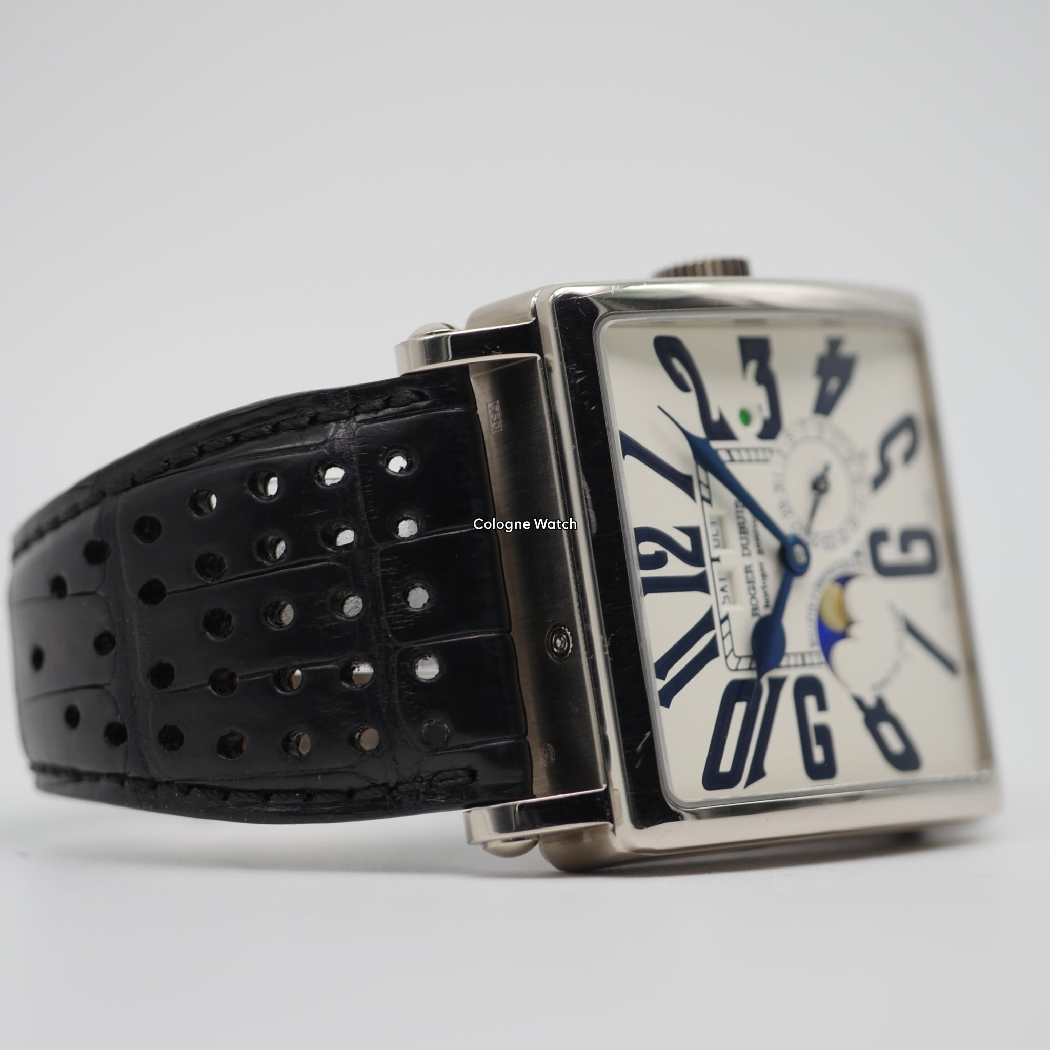 Roger Dubuis Square Perpetual Calendar White Gold G40