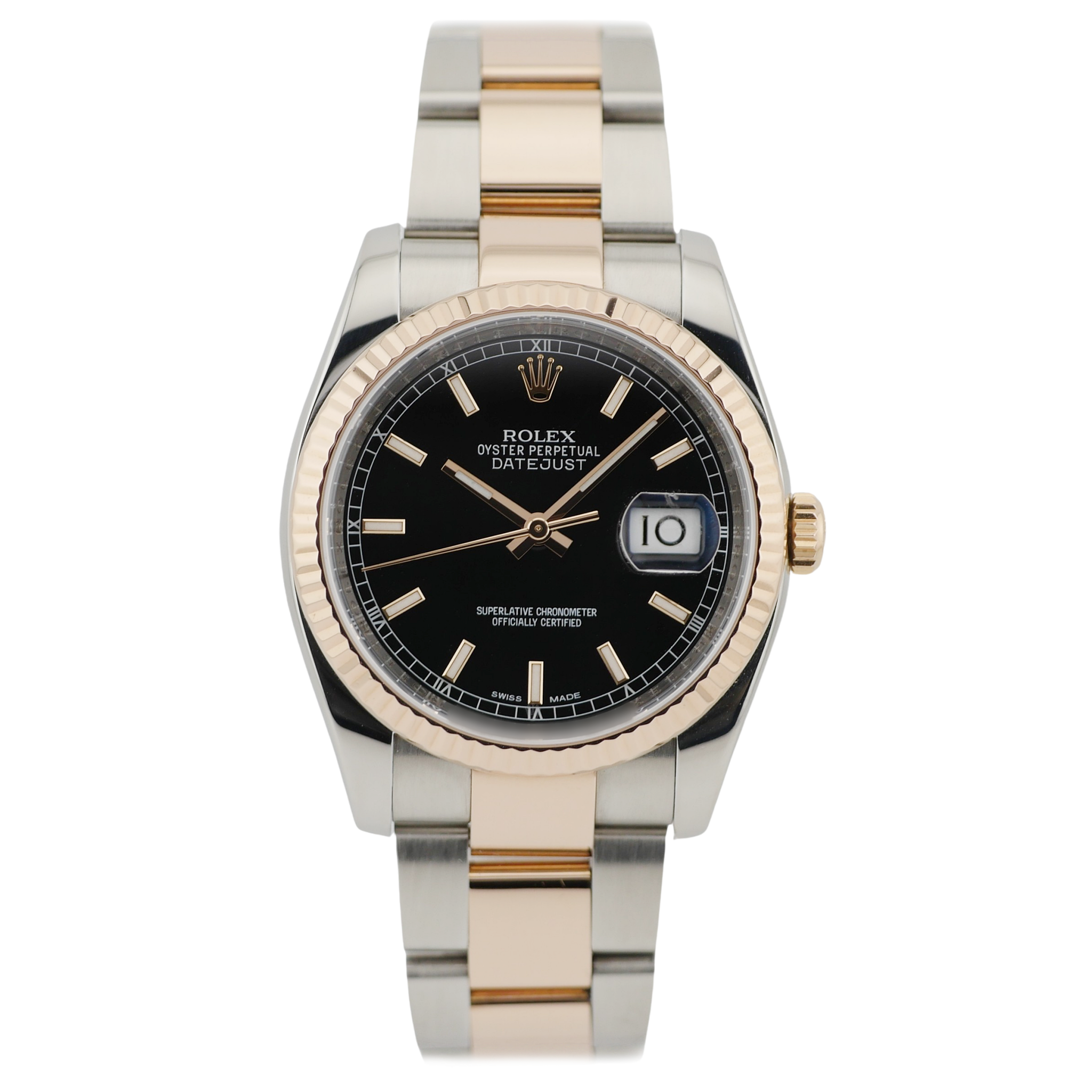 Rolex Datejust 36mm Stahl / Roségold 116231 - 2014