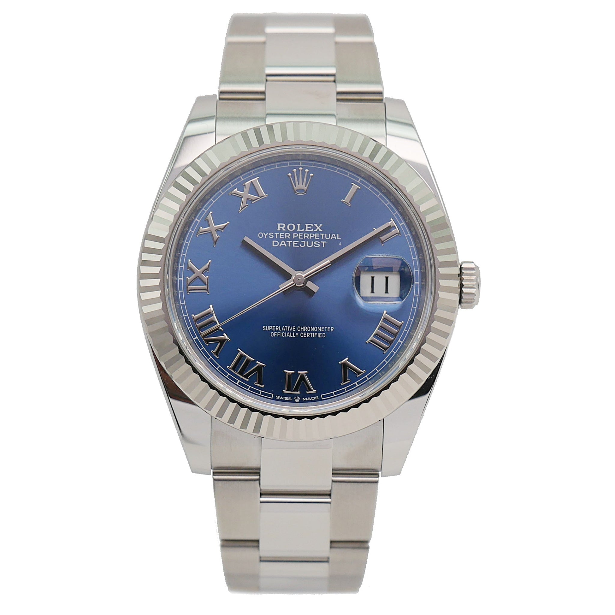 Rolex Datejust 41 Blue-Azurro Face 126334 - 2021