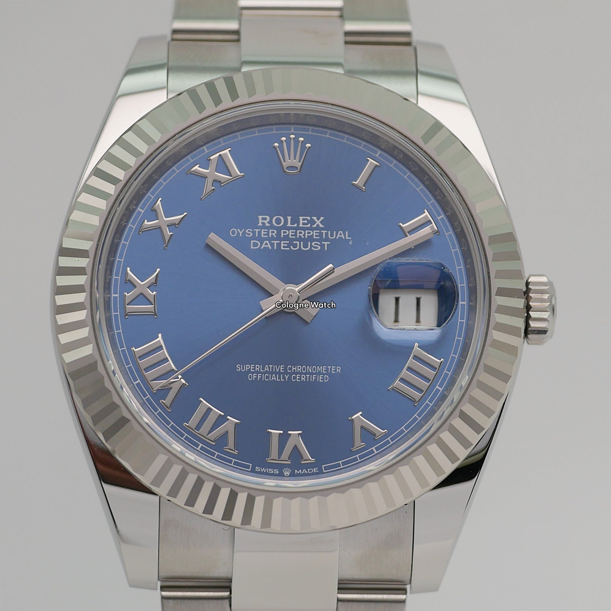 Rolex Datejust 41 Blue-Azurro Face 126334 - 2021