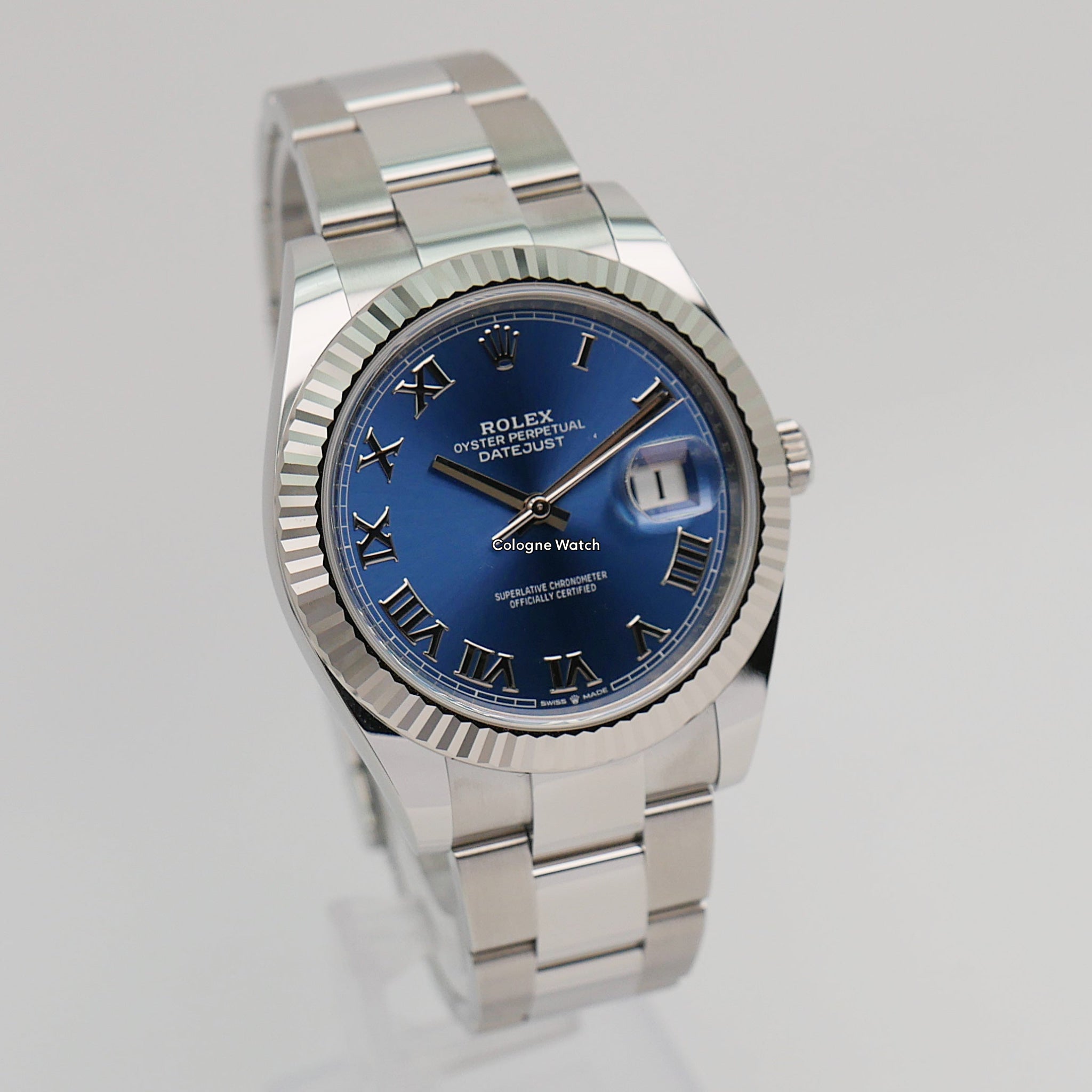 Rolex Datejust 41 Blue-Azurro Face 126334 - 2021