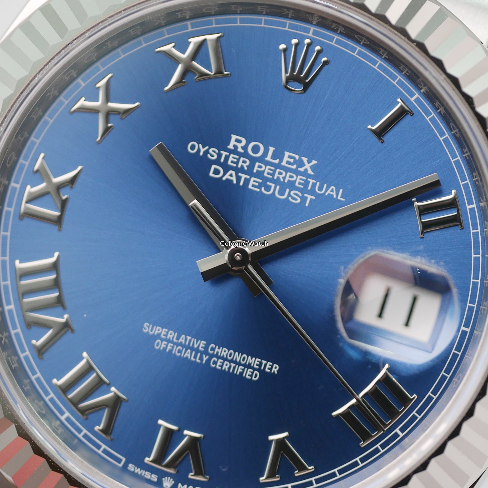 Rolex Datejust 41 Blue-Azurro Face 126334 - 2021