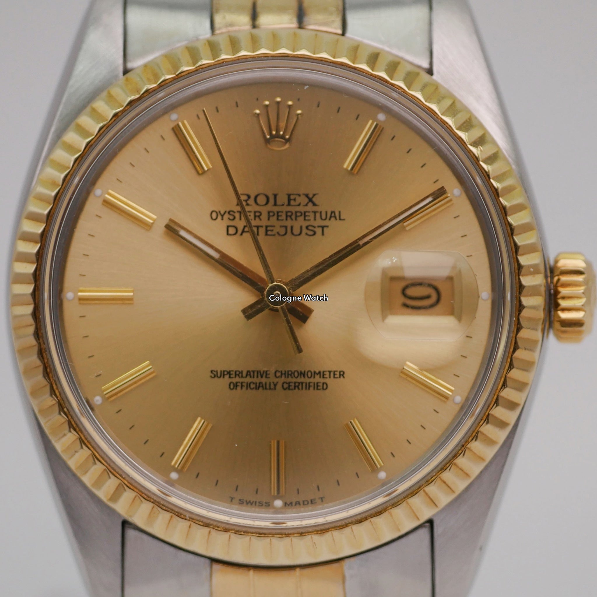 Rolex Datejust 36 Stahl/Gelbgold 16013