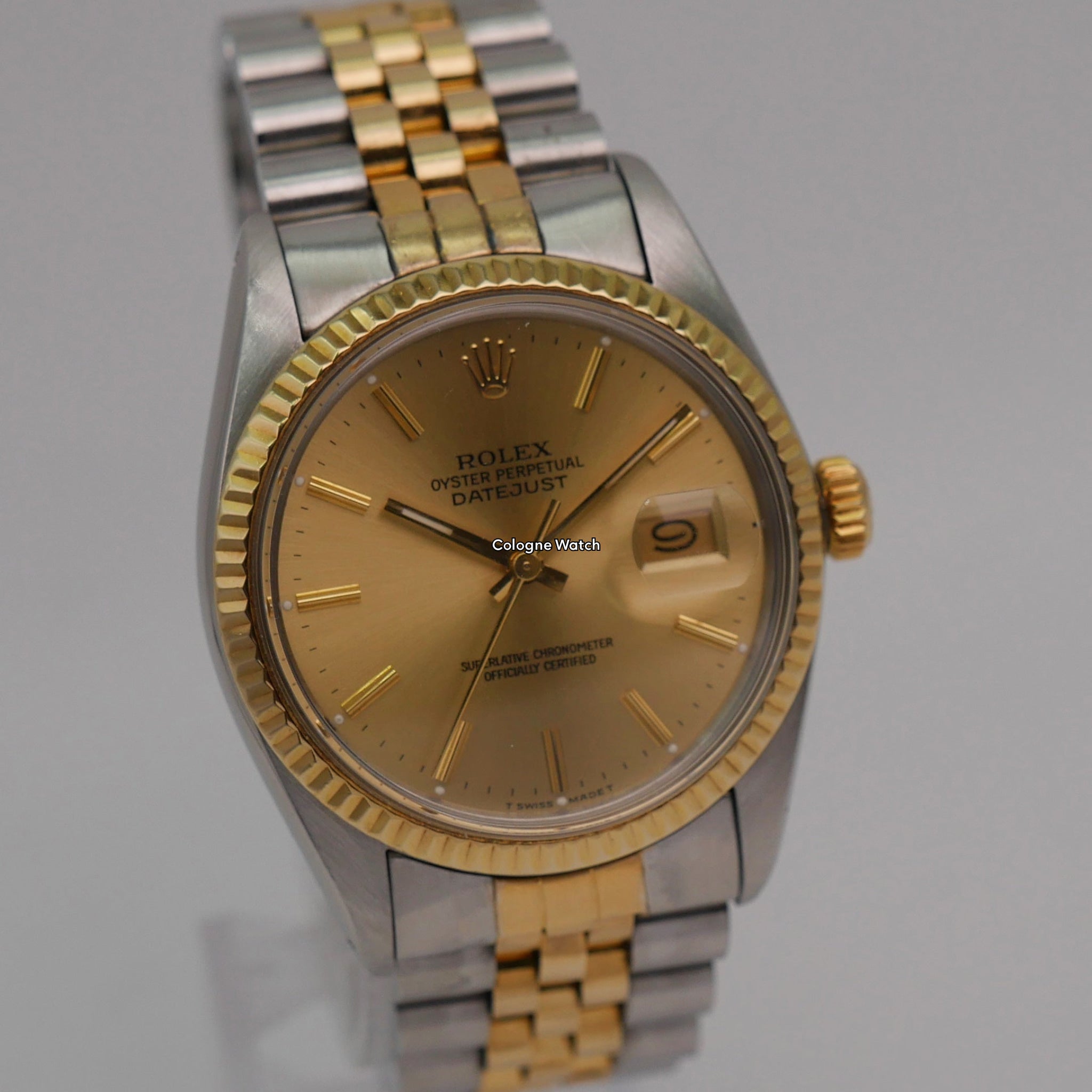 Rolex Datejust 36 Stahl/Gelbgold 16013