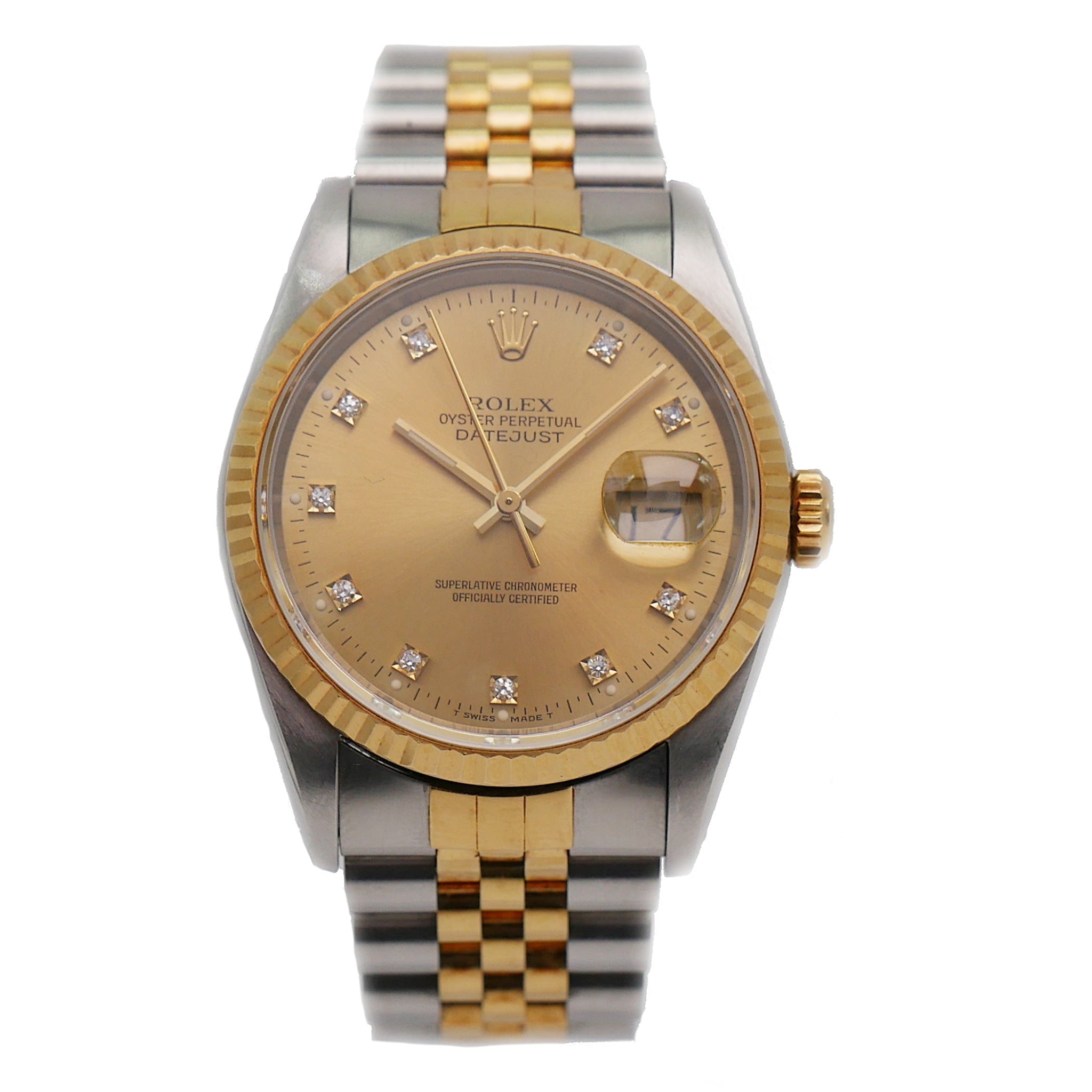 Rolex Datejust 36mm Stahl / Gelbgold 16233 - 1992