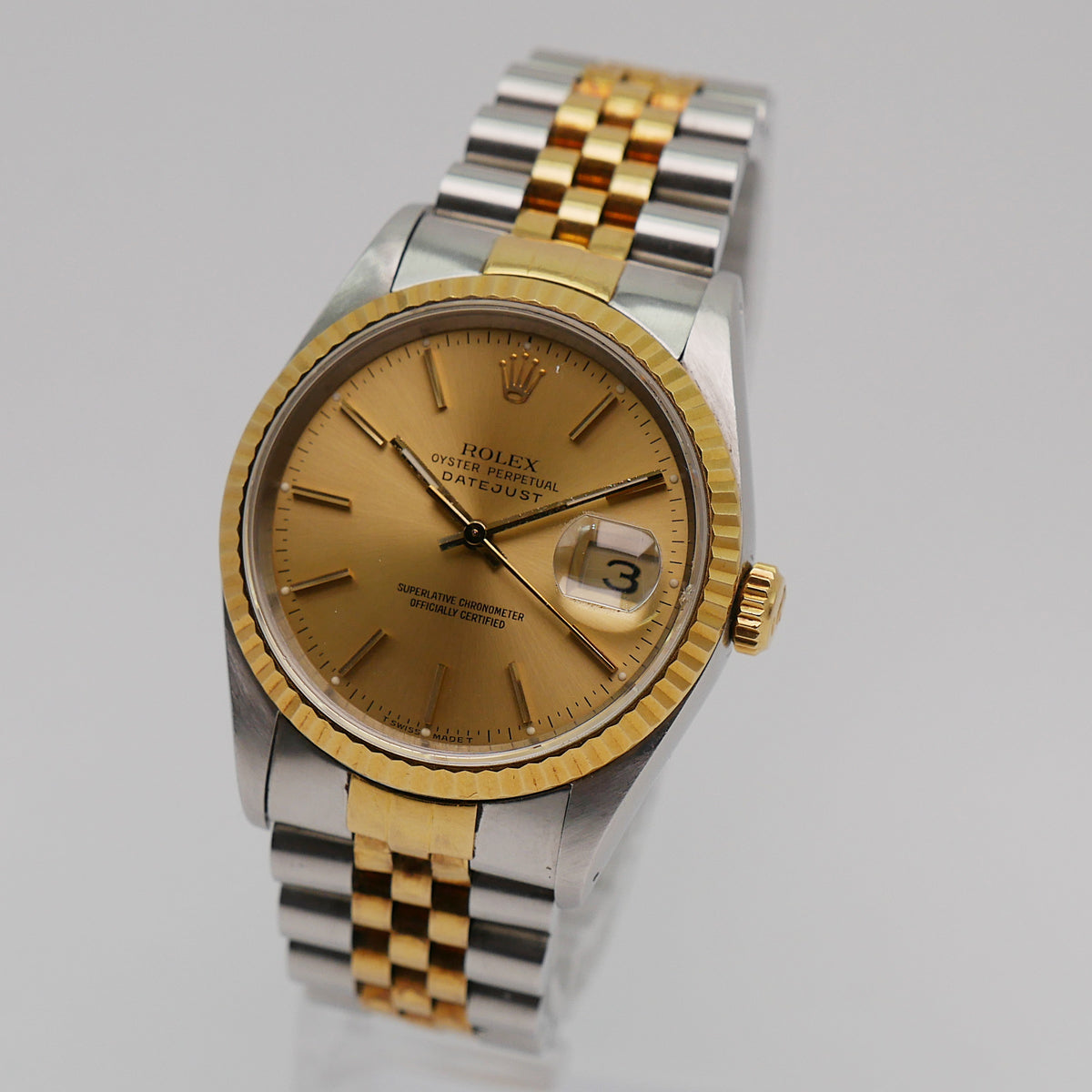 Rolex Datejust 36 Stahl/Gelbgold - 16233