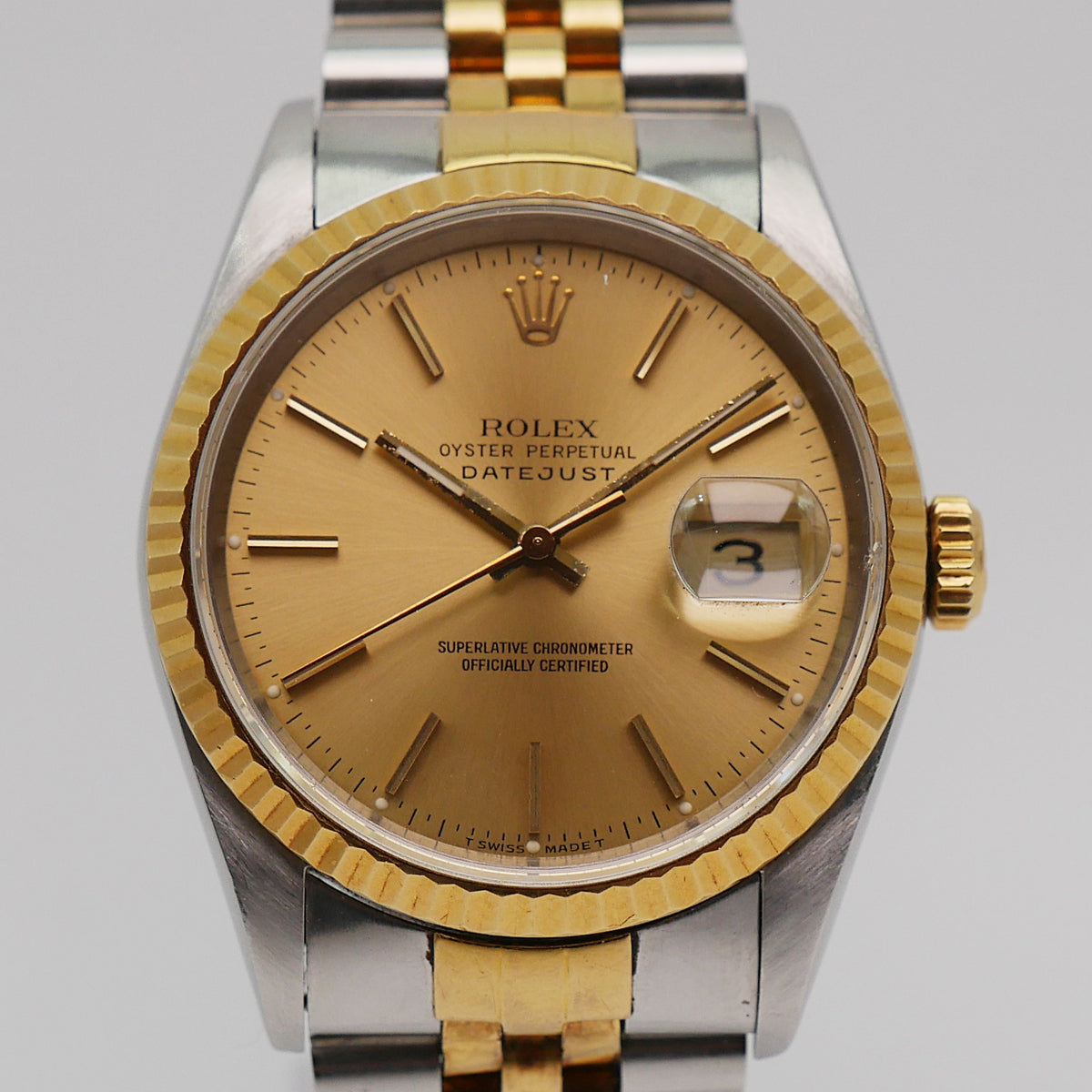 Rolex Datejust 36 Stahl/Gelbgold - 16233